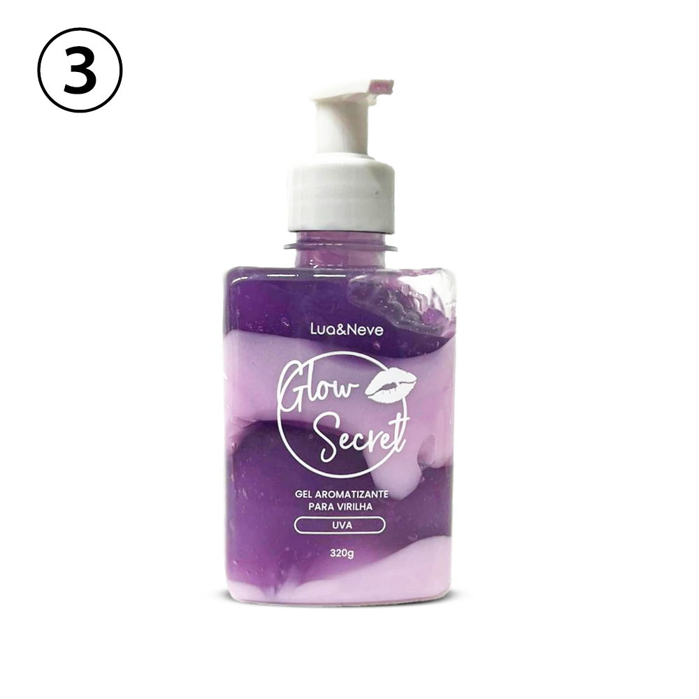 Gel Aromatizante Intimo Lua&Neve | 4 Aromas Doces de Frutas, Cuidado Suave, Fragrância Duradoura