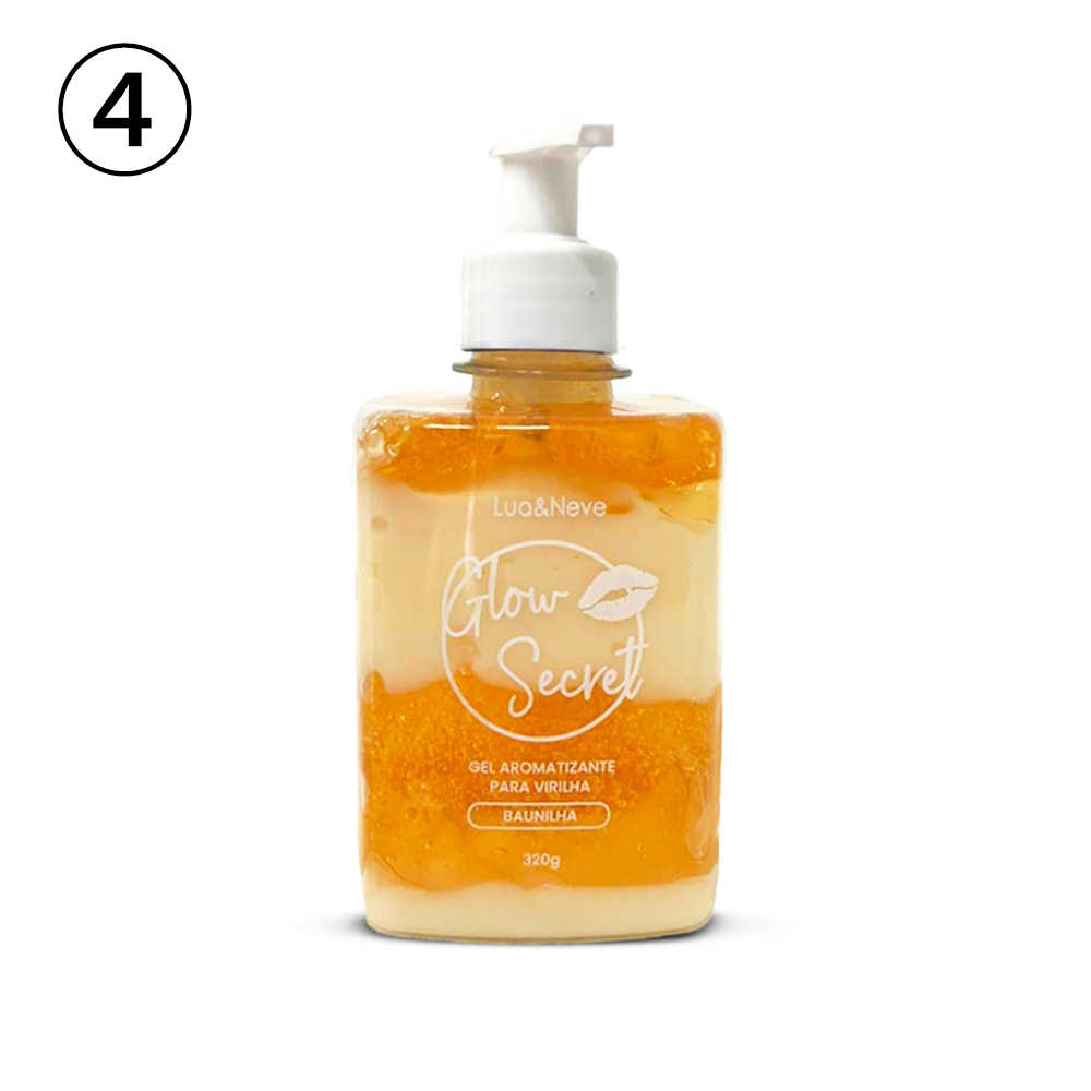 Gel Aromatizante Intimo Lua&Neve | 4 Aromas Doces de Frutas, Cuidado Suave, Fragrância Duradoura