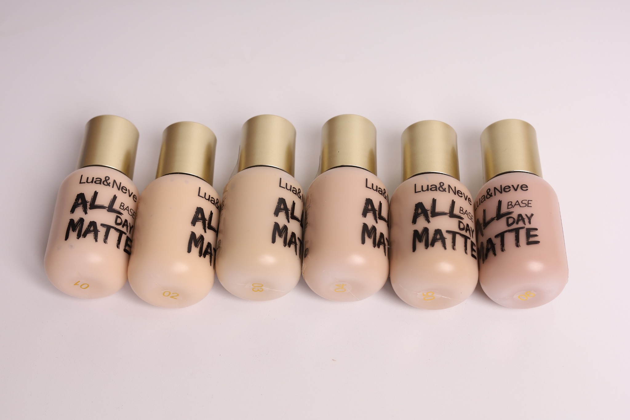 Base Líquida Lua&Neve All Day Matte | Várias Cores, Controle de Brilho e Durabilidade, Cria Pele Mate de Alto Nível