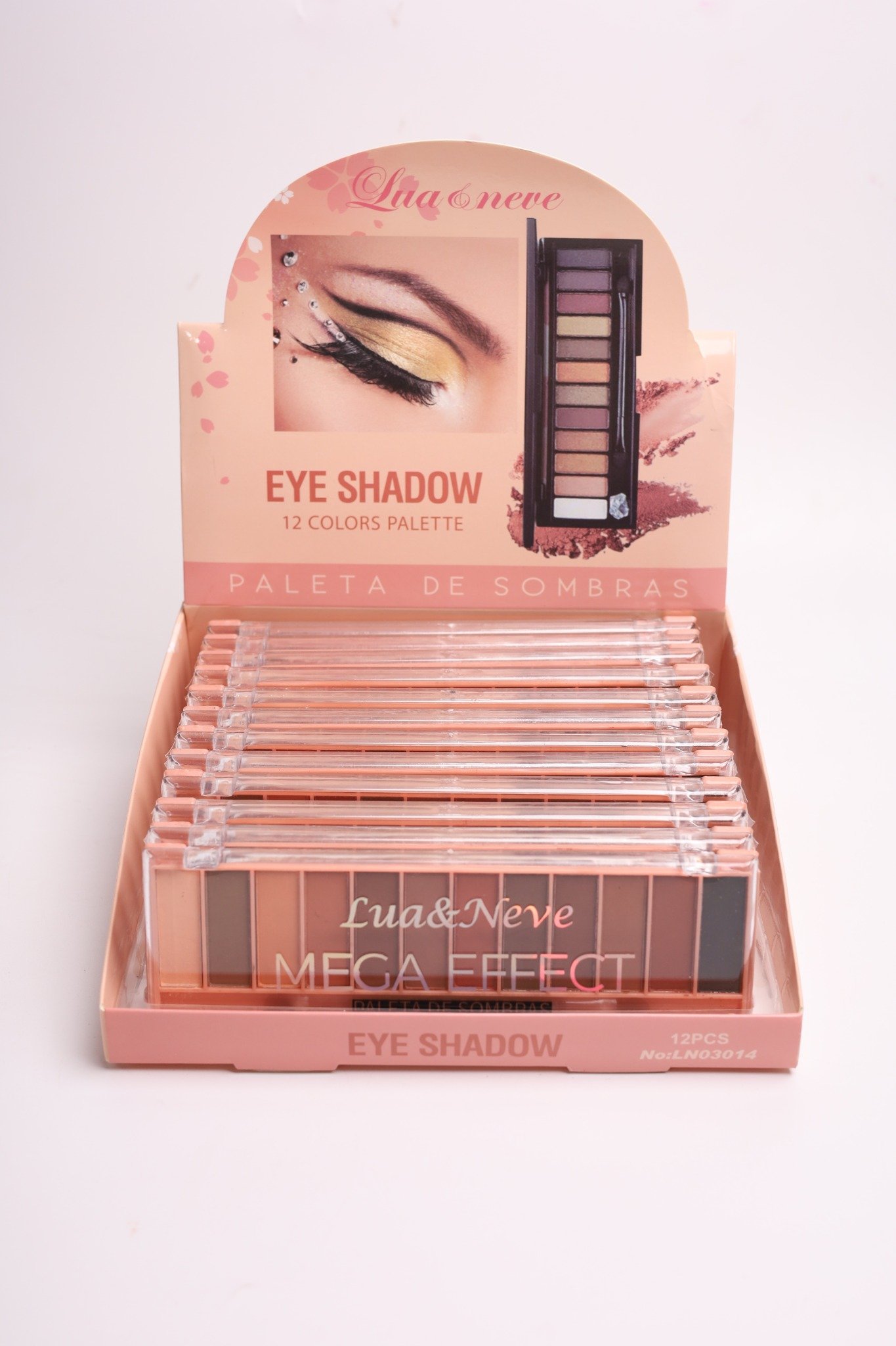 Paleta de Sombras Terra Lua&Neve | 12 Cores Versáteis para Dia a Dia, Textura Fina, Amigável para Iniciantes, Cria Sensação Tender e Premium