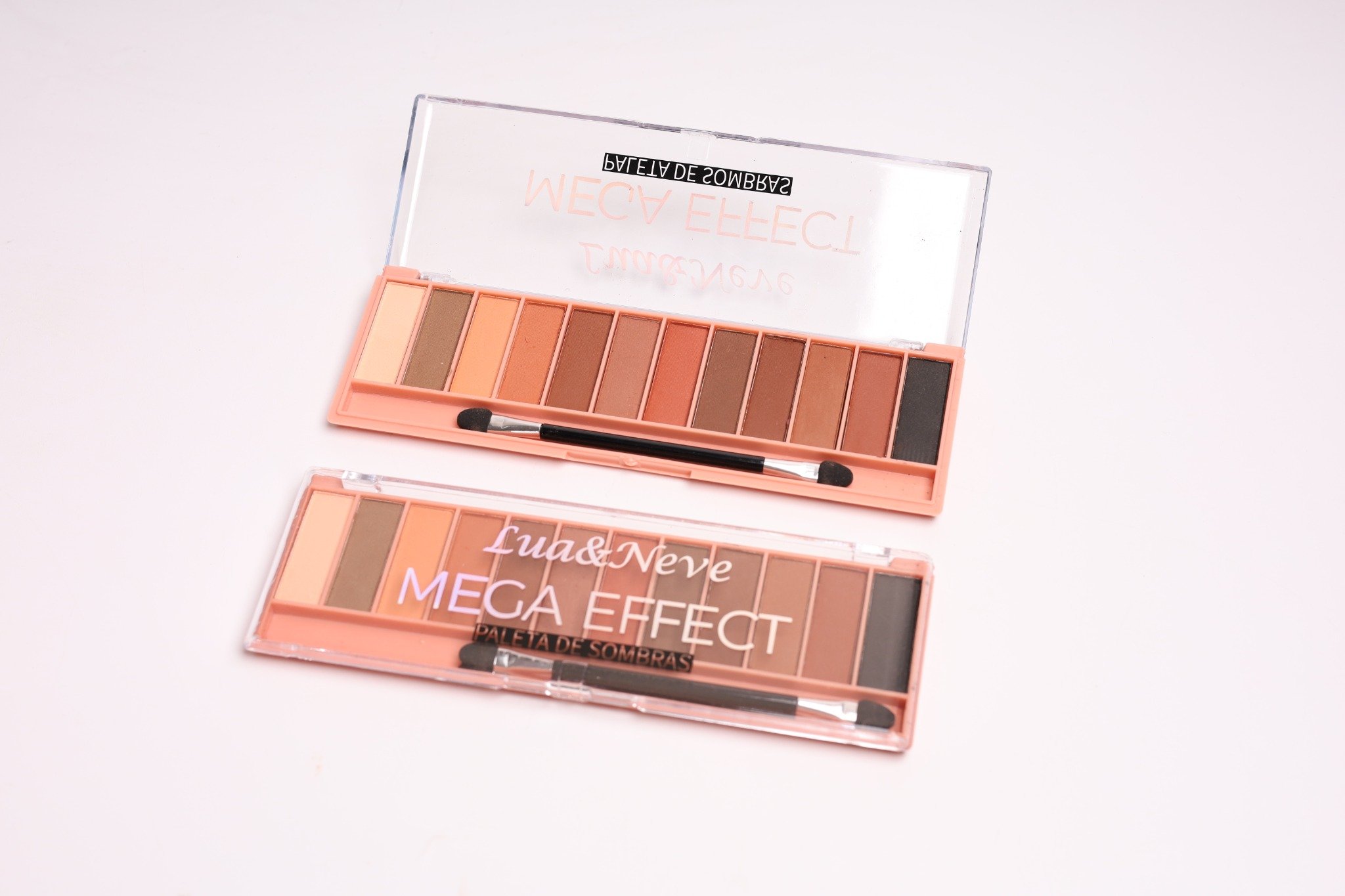 Paleta de Sombras Terra Lua&Neve | 12 Cores Versáteis para Dia a Dia, Textura Fina, Amigável para Iniciantes, Cria Sensação Tender e Premium