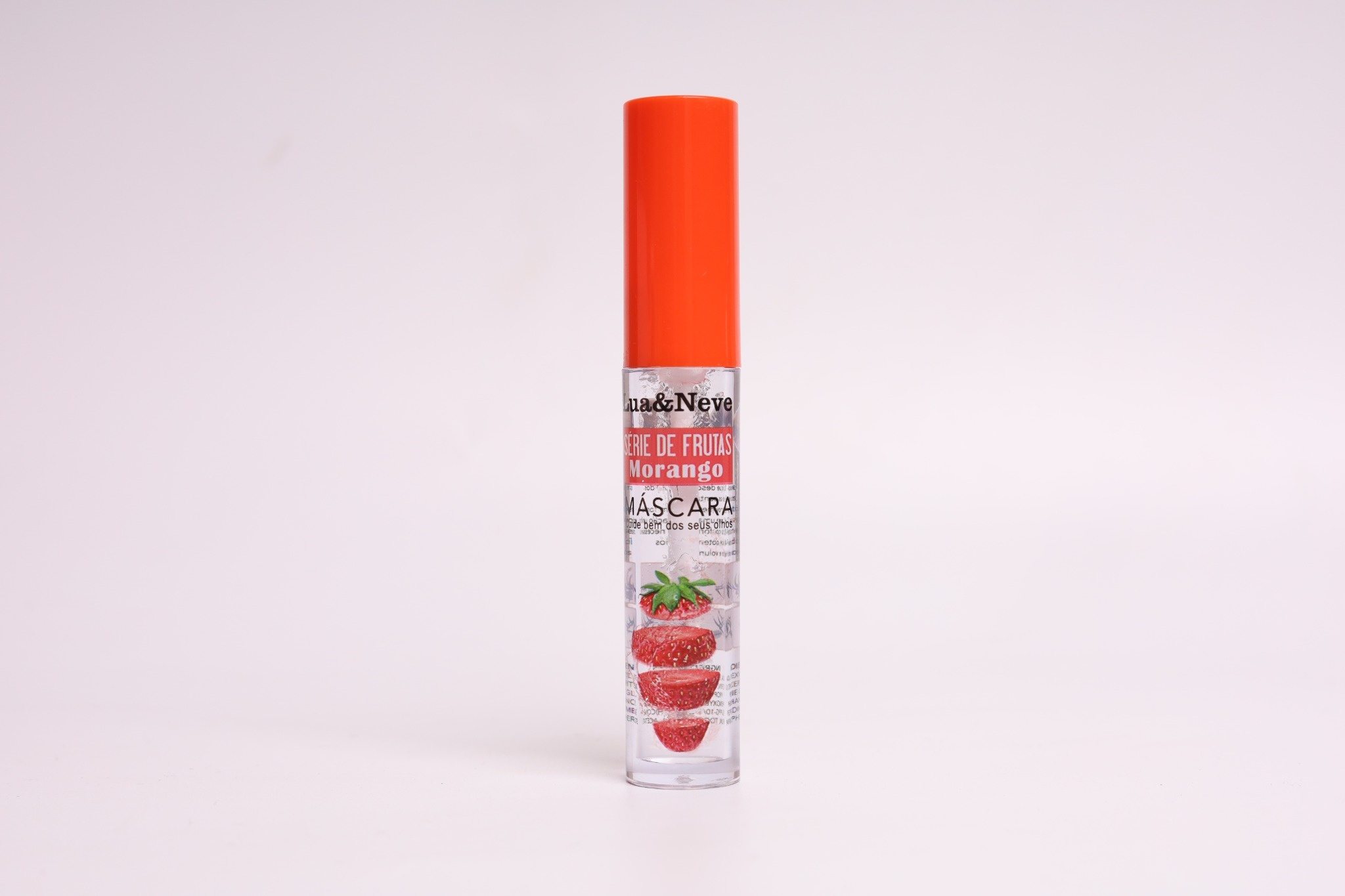 Lua&Neve Máscara de Cílios Transparente Série de Frutas｜6 Aromas de Frutas, Modelagem Leve, Cílios Longos Naturais, Imperdível para Estudantes