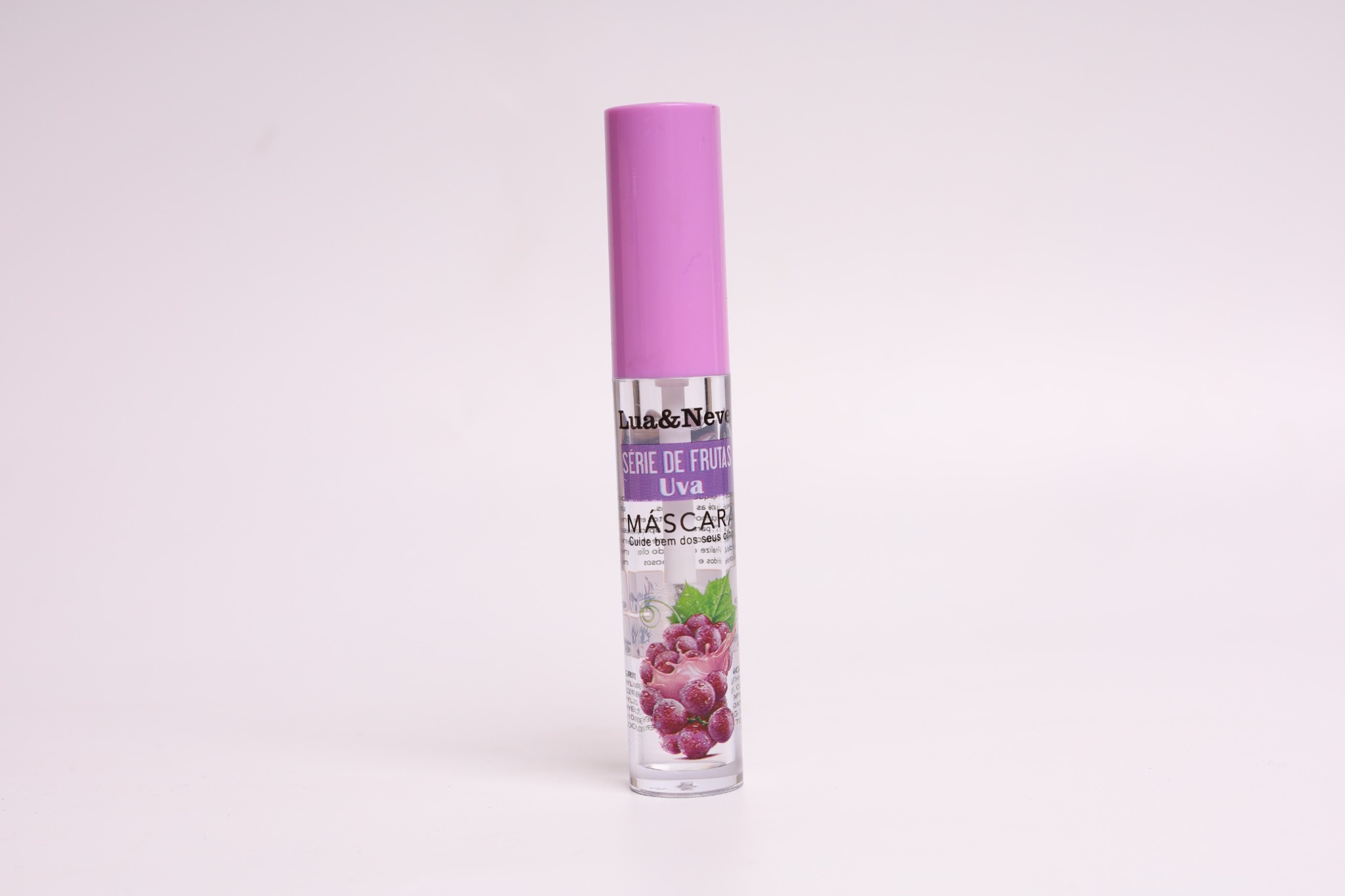 Lua&Neve Máscara de Cílios Transparente Série de Frutas｜6 Aromas de Frutas, Modelagem Leve, Cílios Longos Naturais, Imperdível para Estudantes