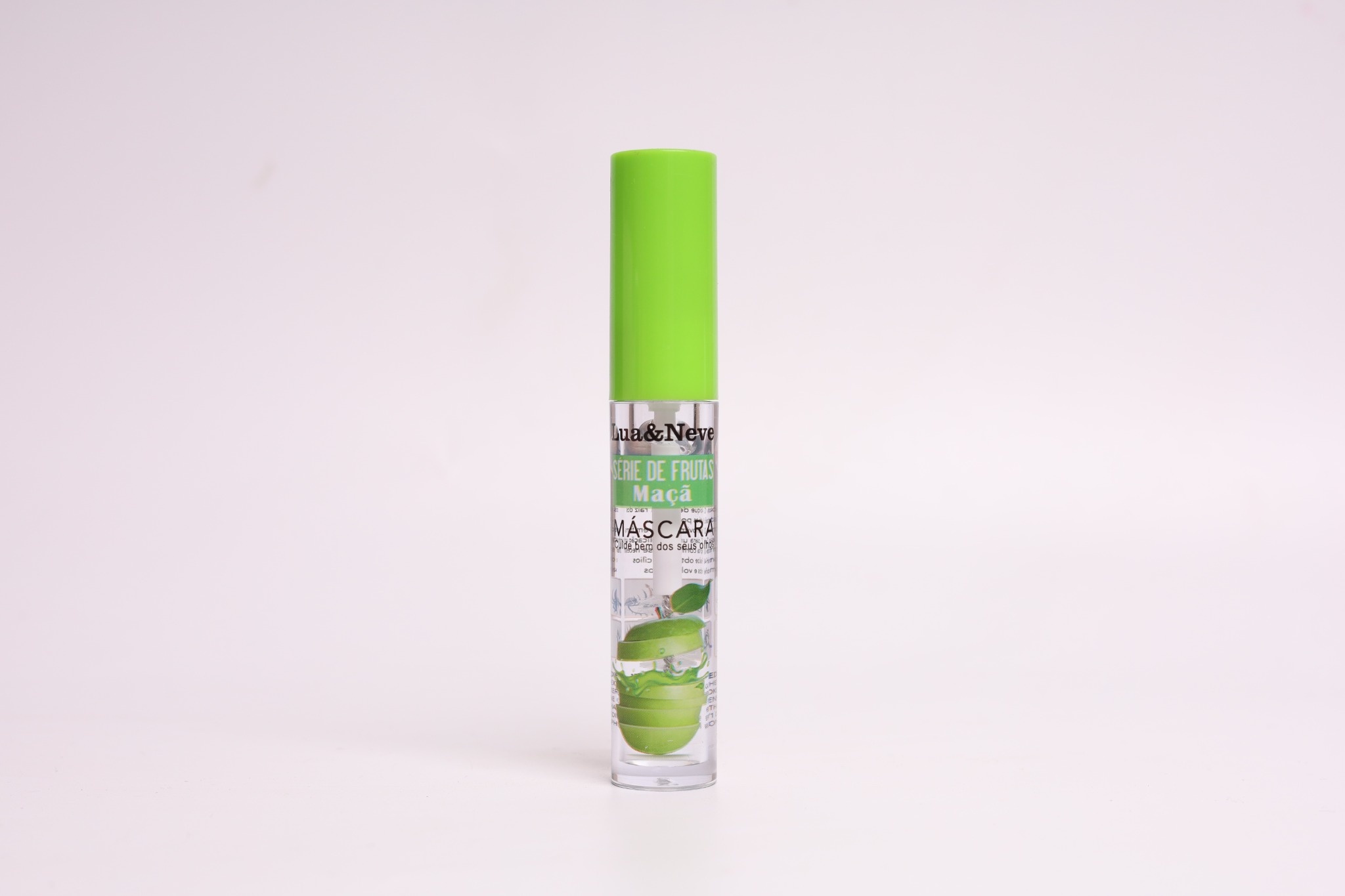 Lua&Neve Máscara de Cílios Transparente Série de Frutas｜6 Aromas de Frutas, Modelagem Leve, Cílios Longos Naturais, Imperdível para Estudantes