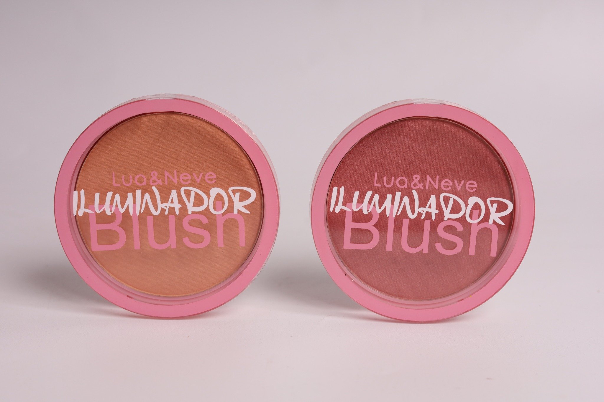 Lua&Neve Blush Rosa Claro｜Cor Natural, Atmosfera Vibrante, Vários Tons, Fina Textura, Cria Blush com Bom Tom