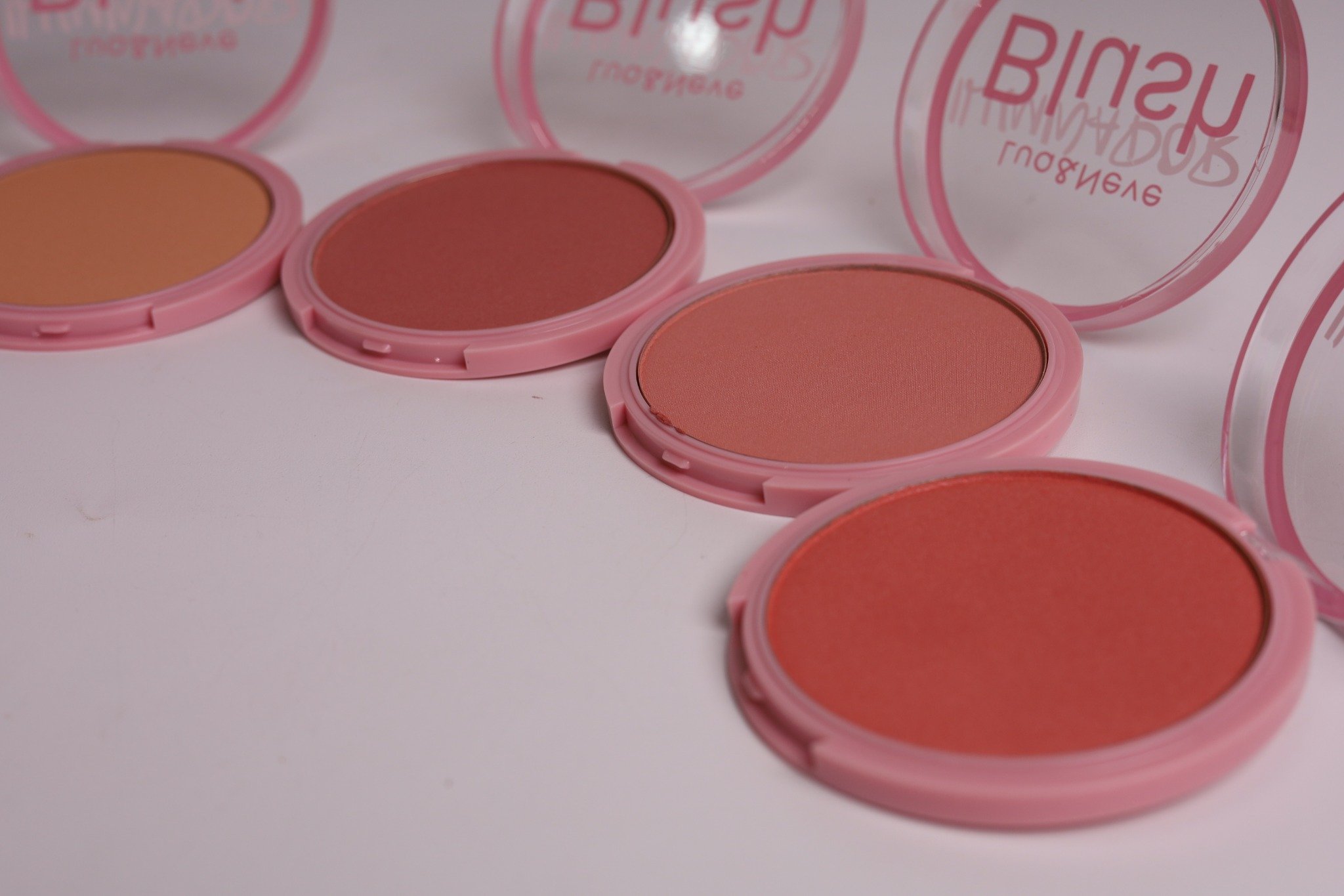 Lua&Neve Blush Rosa Claro｜Cor Natural, Atmosfera Vibrante, Vários Tons, Fina Textura, Cria Blush com Bom Tom