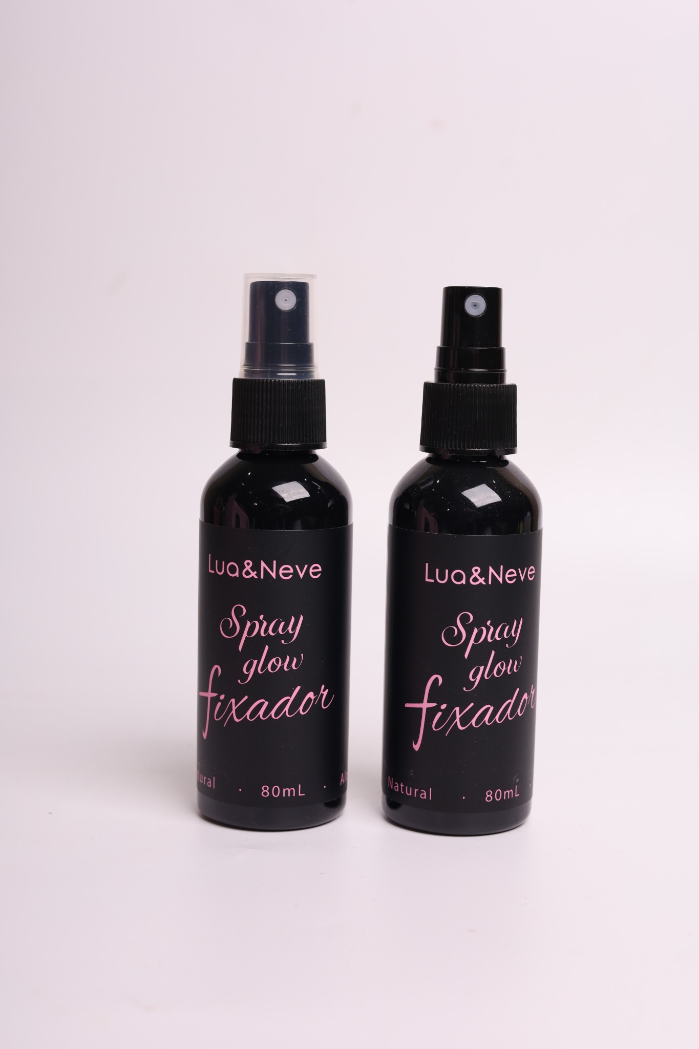 Spray Fixador de Maquiagem Lua&Neve com Brilho | Forma Filme Rápido, Mantém Maquiagem, Cria Pele Radiante