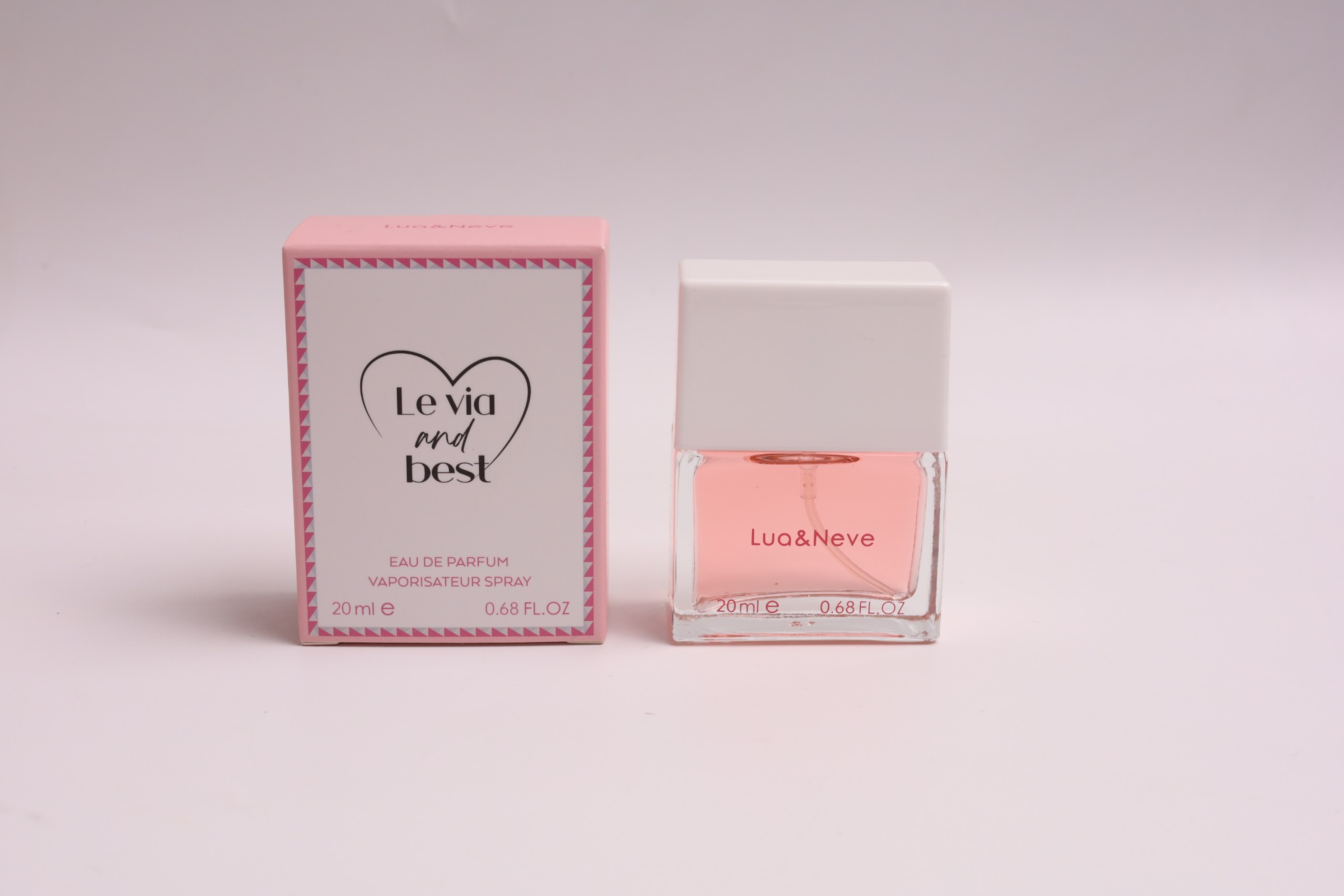Perfume Lua&Neve Le via and best Eau De Parfum 20ml