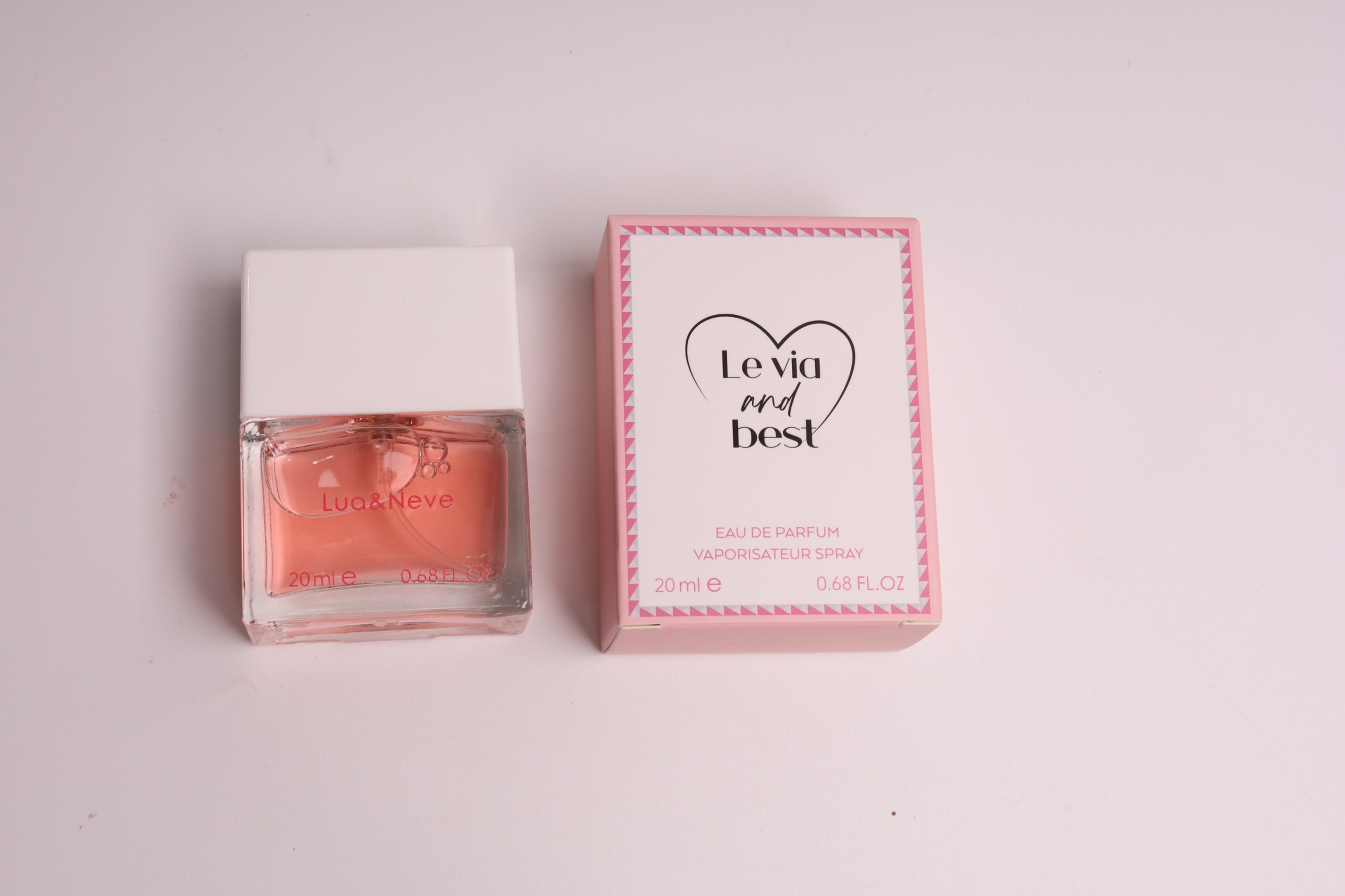 Perfume Lua&Neve Le via and best Eau De Parfum 20ml