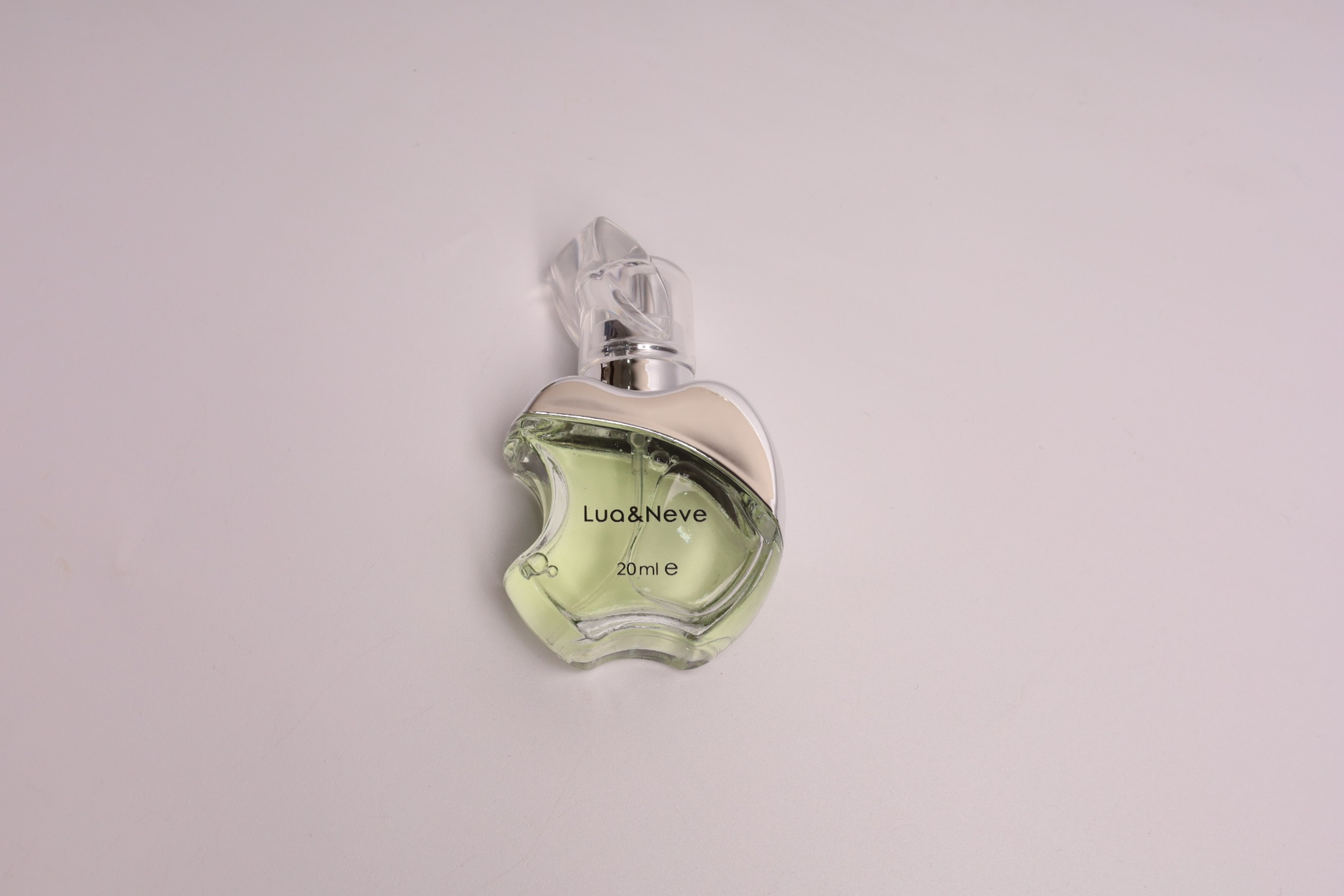 Perfume Lua&Neve em Forma de Maçã 20ml, Aroma Leve e Fresco, Design Único