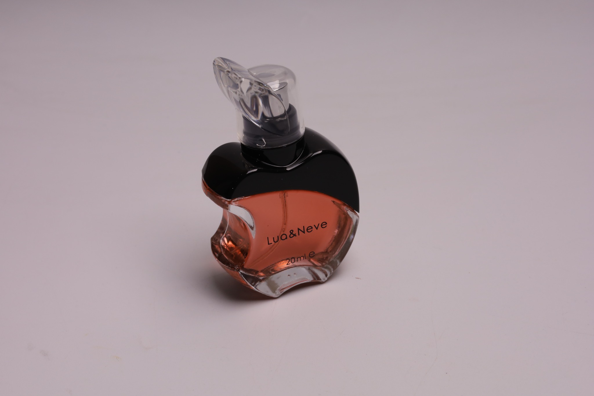 Perfume Lua&Neve Black Track 20ml, Aroma Oriental Misterioso, Frasco em Forma de Maçã