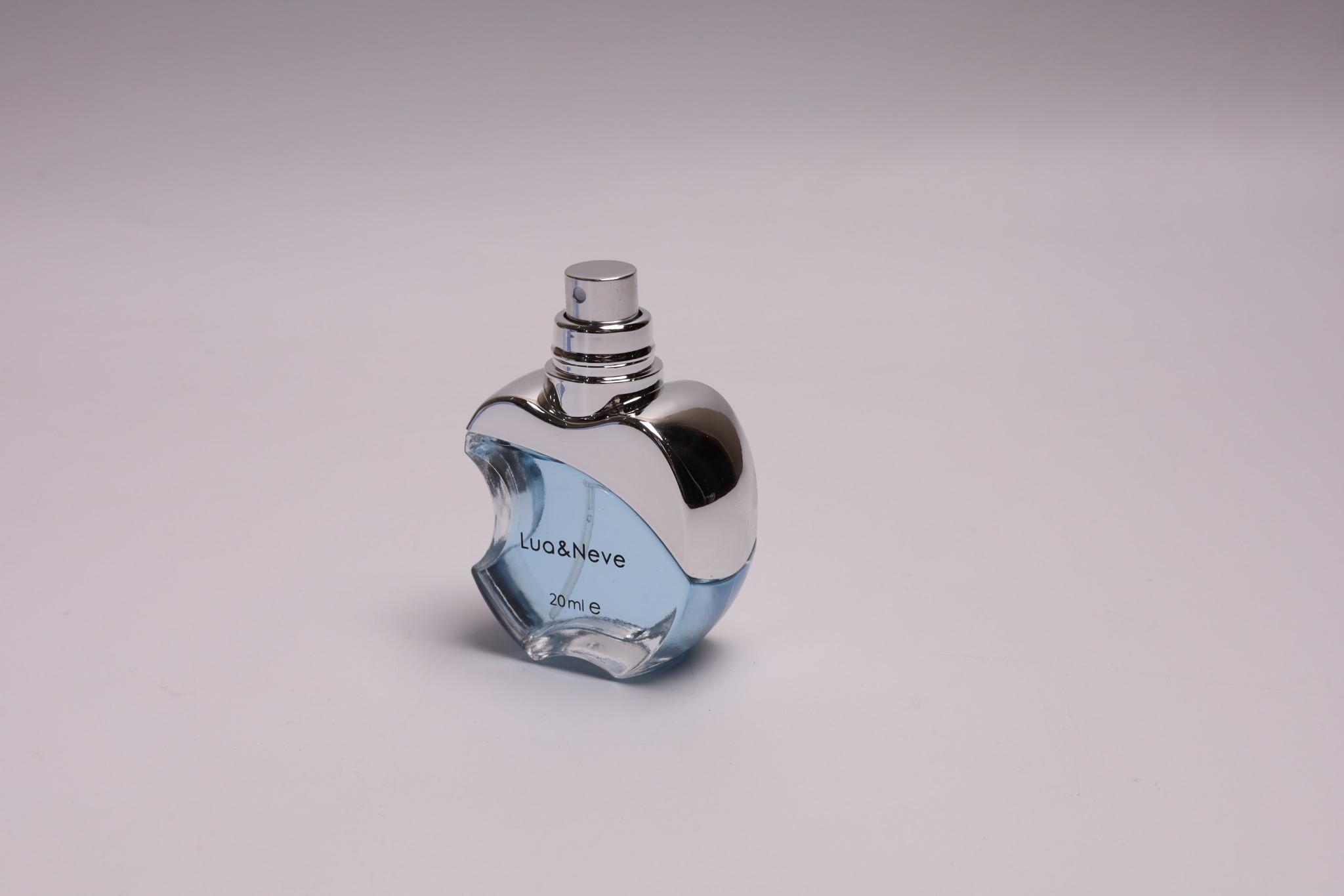 Perfume Lua&Neve Free 20ml, Tom Azul Fresco, Frasco em Forma de Maçã