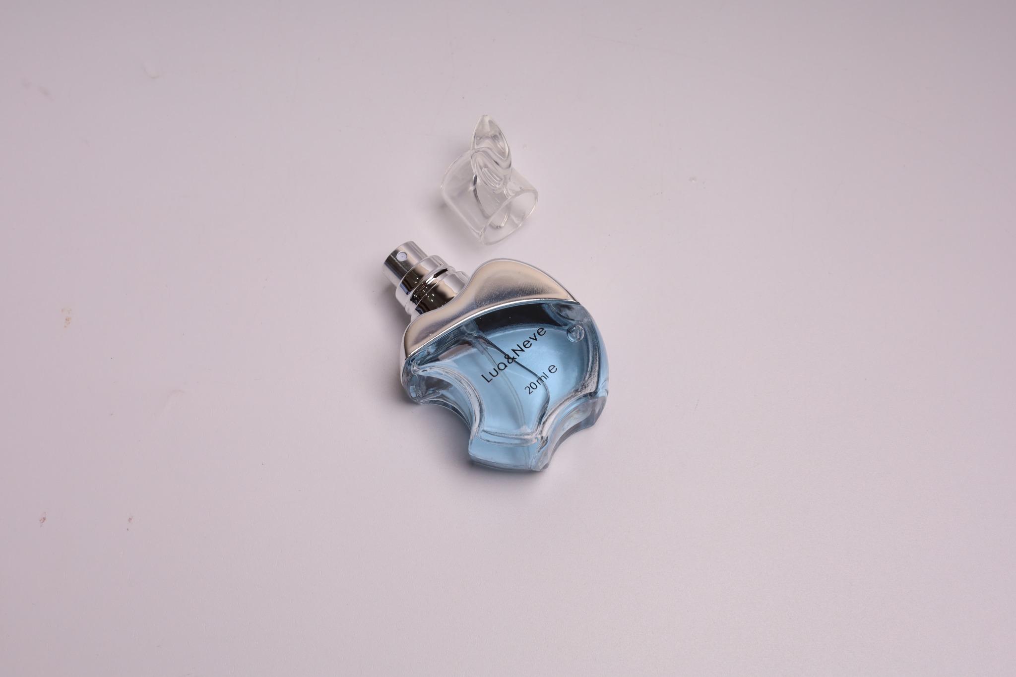 Perfume Lua&Neve Free 20ml, Tom Azul Fresco, Frasco em Forma de Maçã
