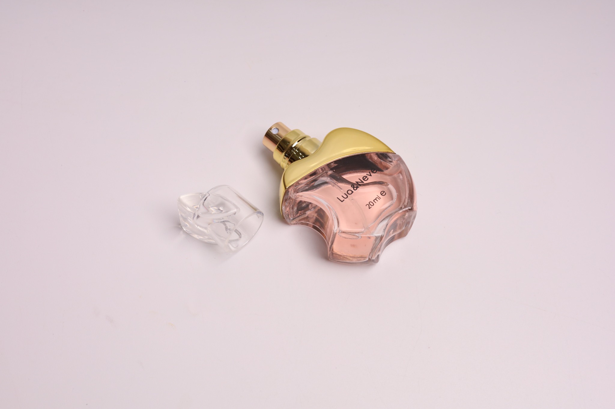 Perfume Lua&Neve Spring Whisper 20ml, Encontro de Rosa e Ouro, Fragrância Romântica