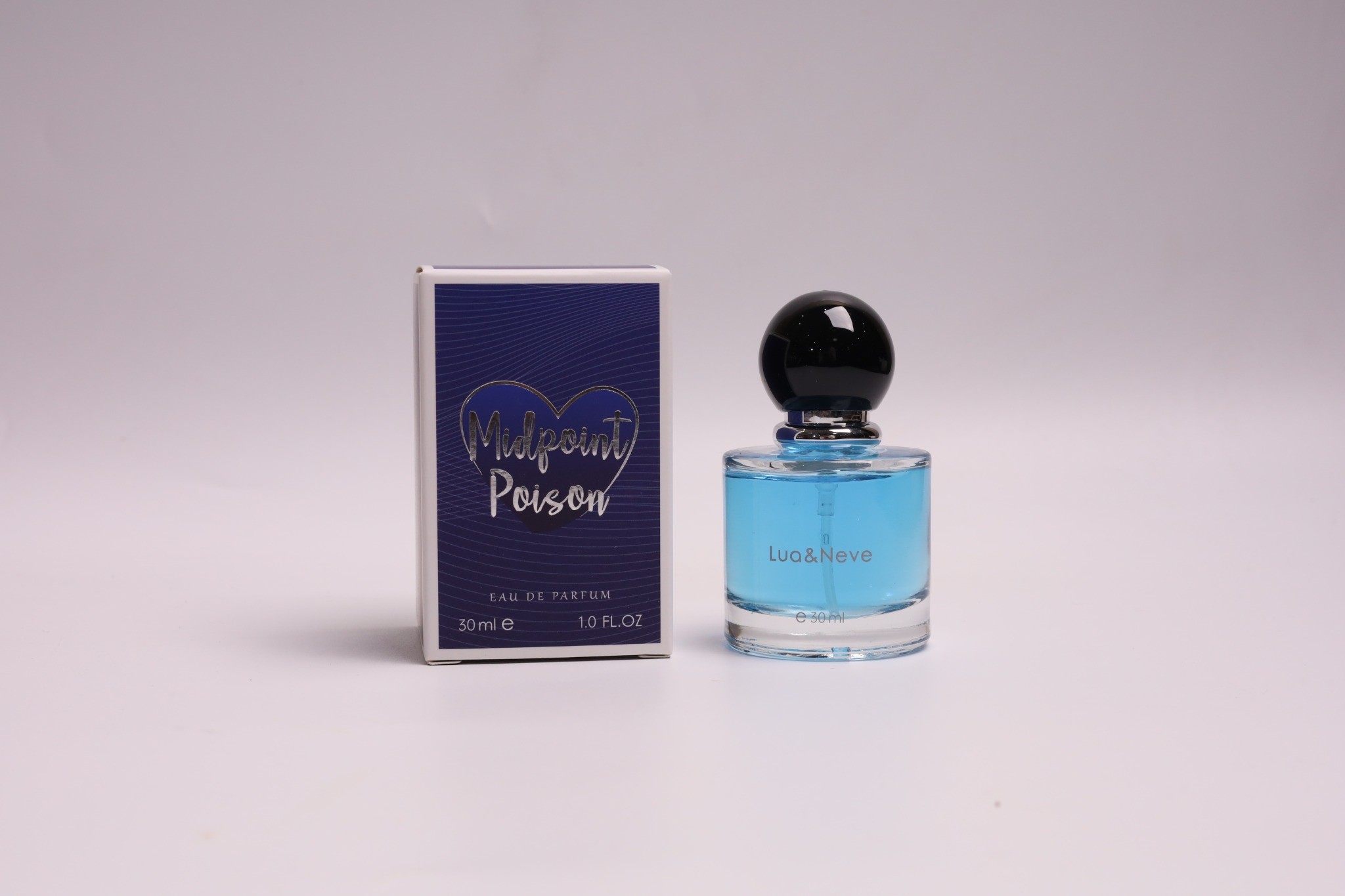 Perfume Lua&Neve Midpoint Poison 30ml, Notas Misteriosas e Frescas