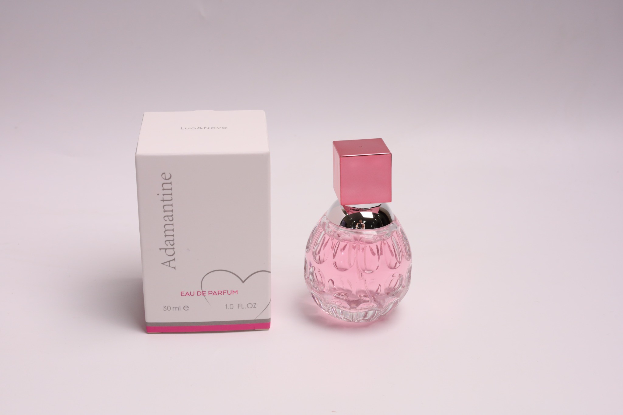 Perfume Lua&Neve Adamantine 30ml, Notas Doces, Criador de Atmosfera Romântica