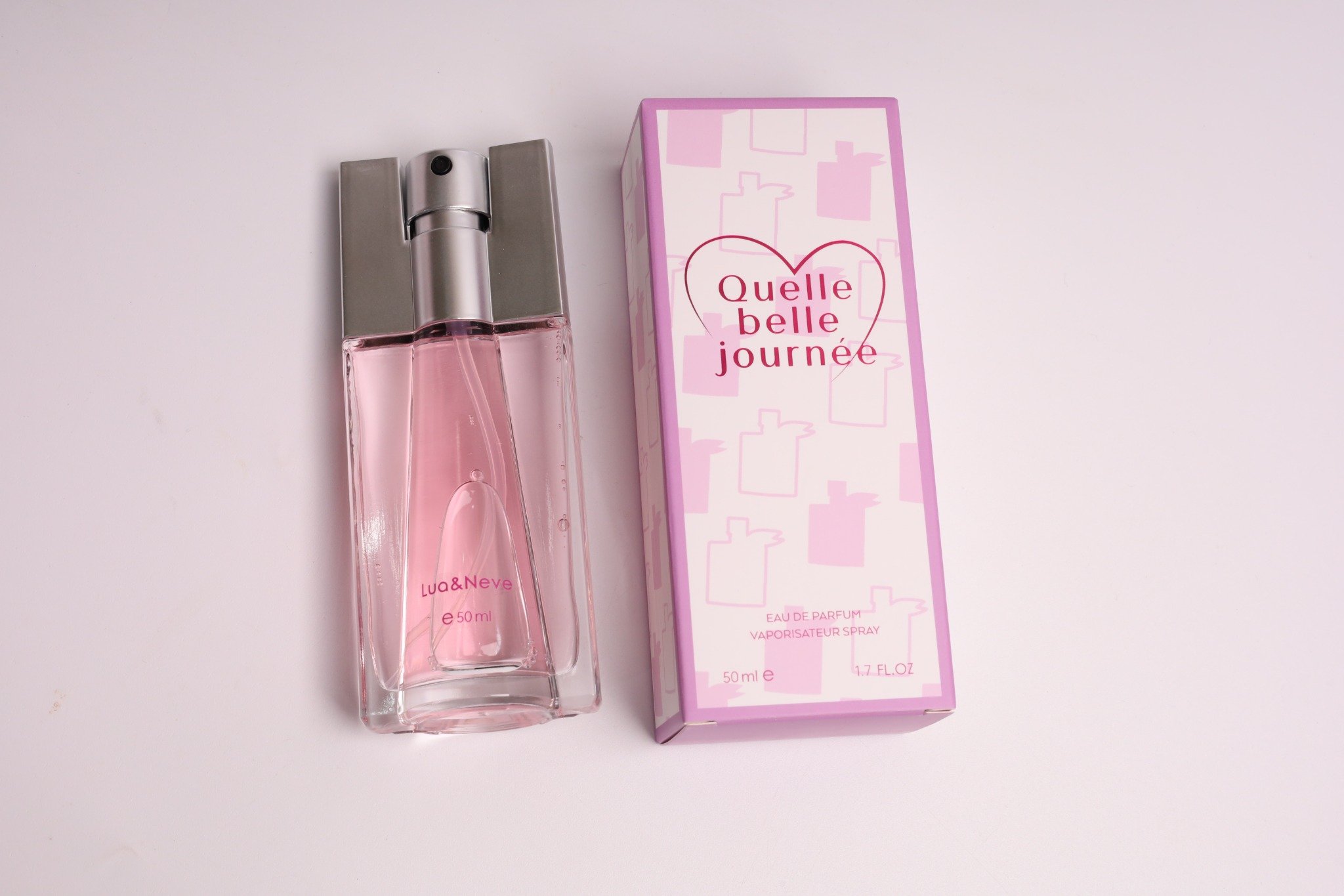 Perfume Lua&Neve Quelle belle journée 50ml | Aroma Doce de Jovem Garota, Ilumina o Dia Romântico