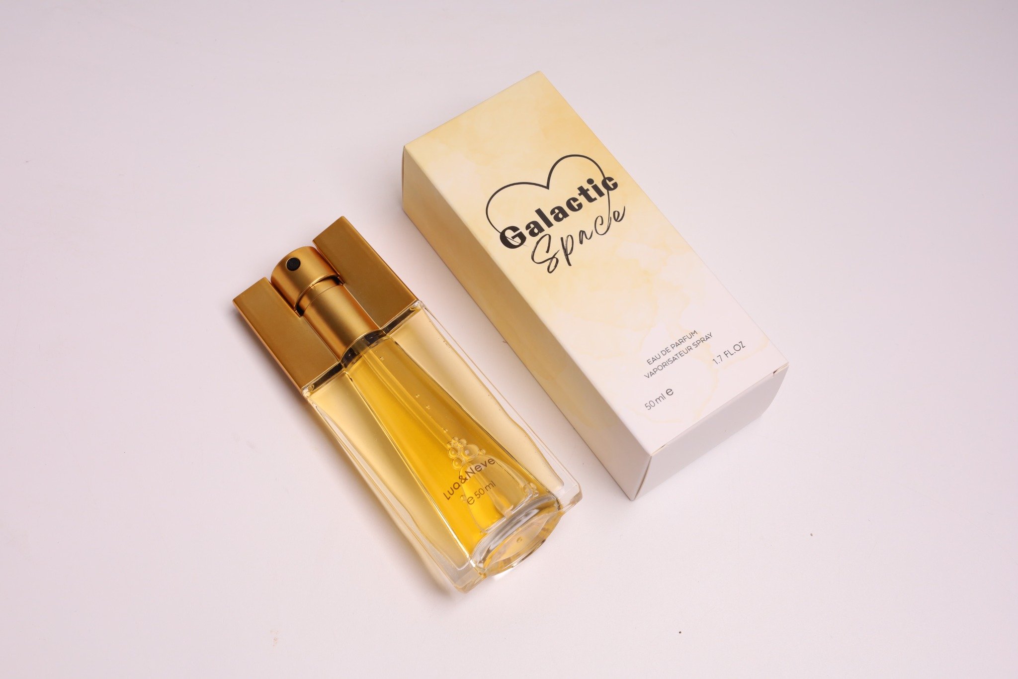 Perfume Lua&Neve Galactic Space 50ml | Aroma Luxuoso de Ouro, Embriague na Atmosfera Interestelar