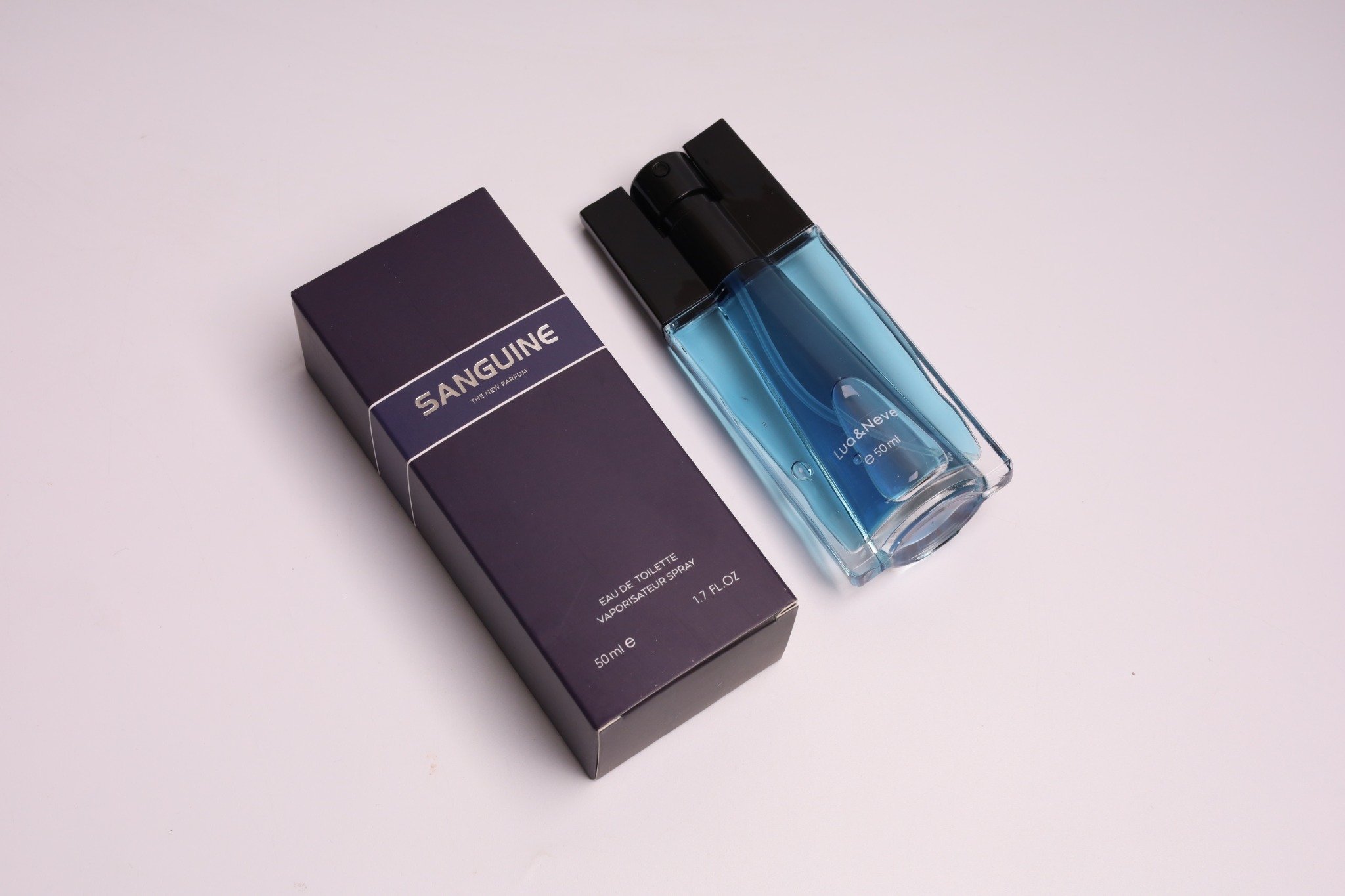 Perfume Lua&Neve Sanguine 50ml | Notas Frescas Oceânicas, Encontre Elegância Masculina