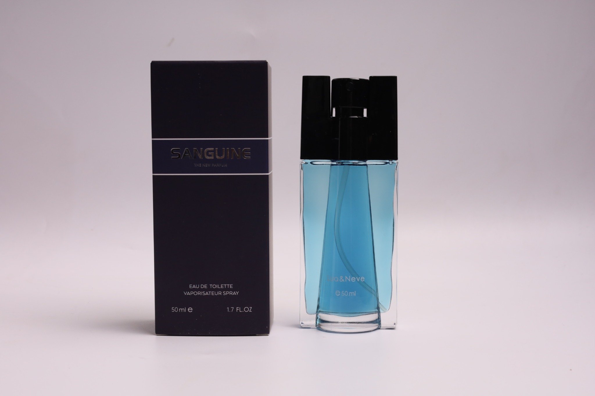 Perfume Lua&Neve Sanguine 50ml | Notas Frescas Oceânicas, Encontre Elegância Masculina