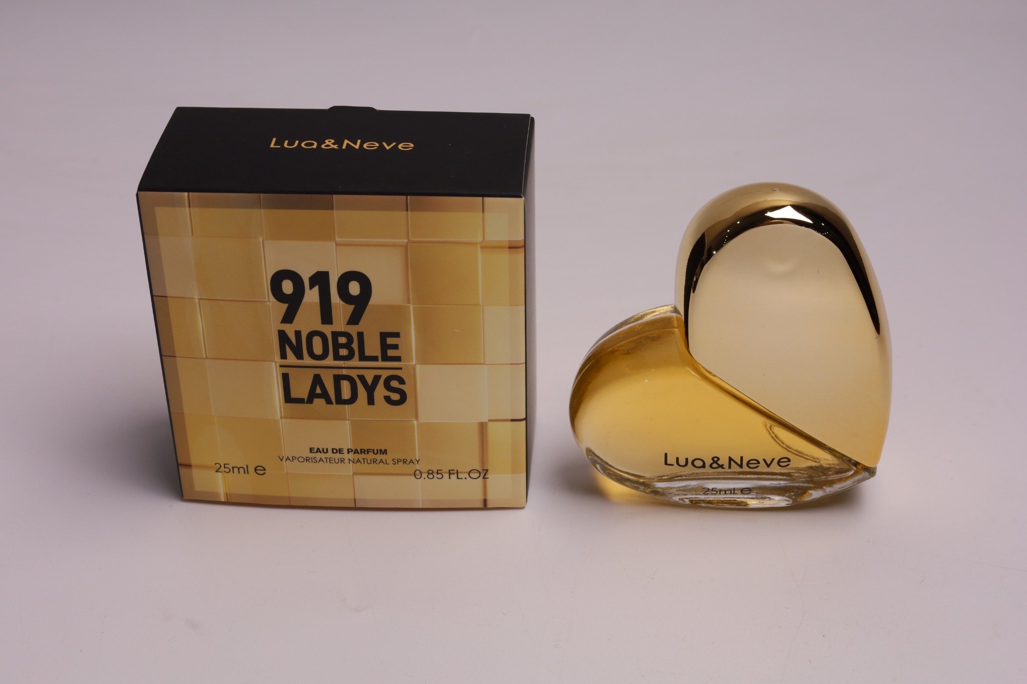 Perfume Lua&Neve Dourado Âmbar 50ml - Fragrância Luxuosa, Mergulhe no Tempo