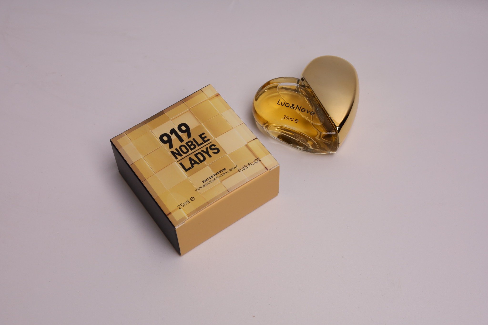 Perfume Lua&Neve Dourado Âmbar 50ml - Fragrância Luxuosa, Mergulhe no Tempo
