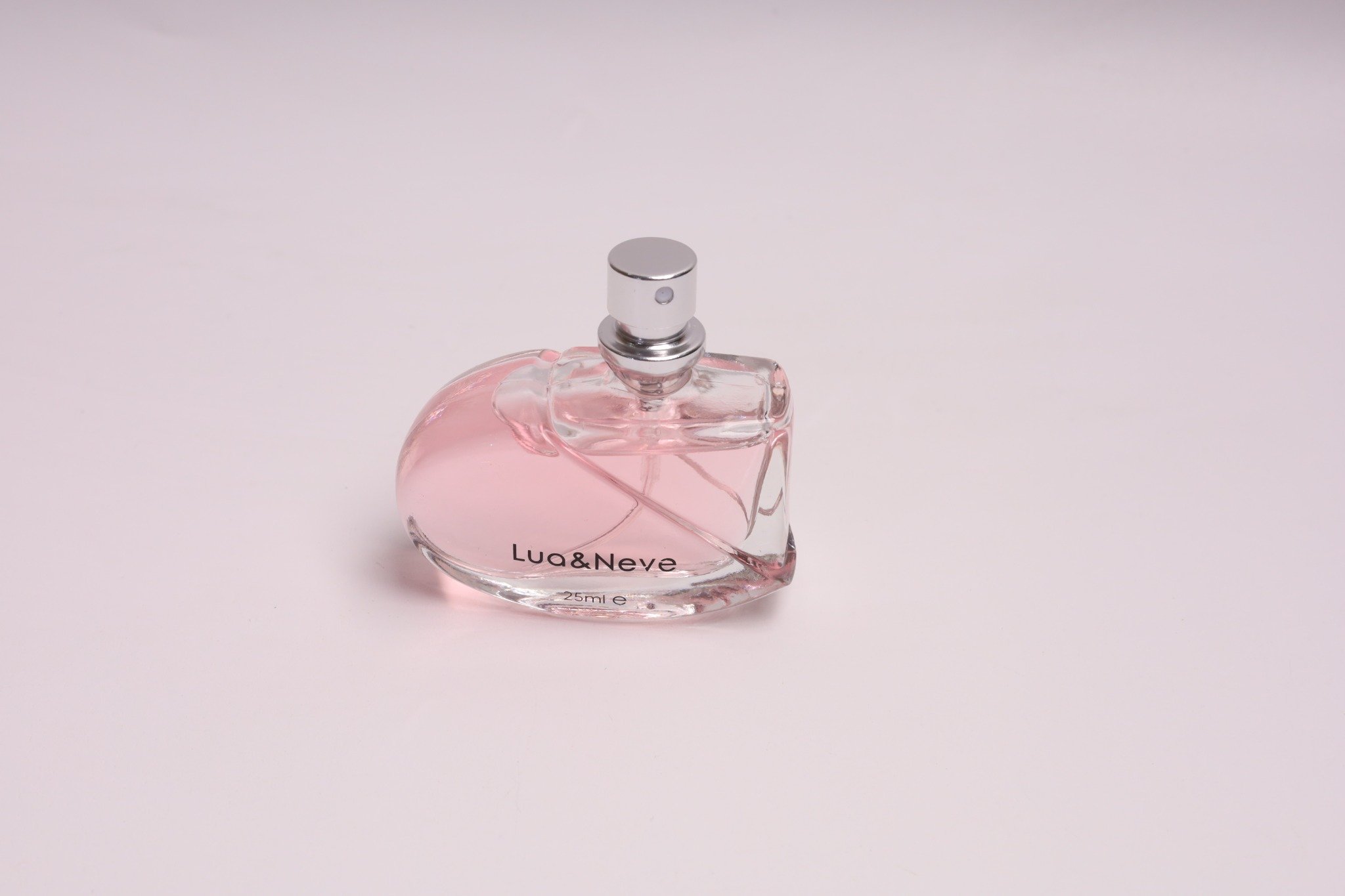 Perfume Lua&Neve Coração Pink Diamond 25ml | Frasco Romântico em Forma de Coração, Aroma Doce de Jovem Garota