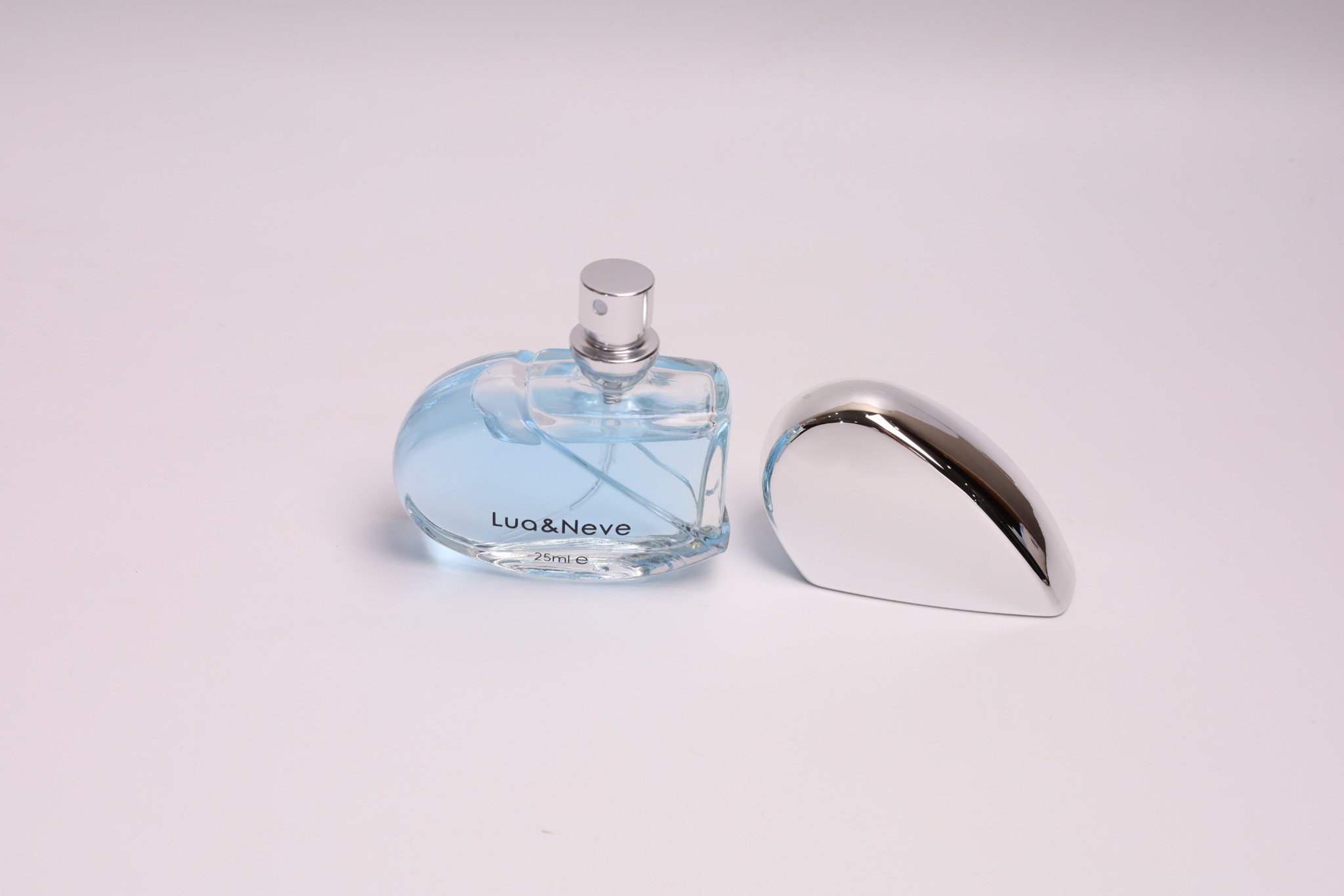 Perfume Lua&Neve Coração Tom Azul 25ml | Fragrância Fresca do Oceano, Encontre a Atmosfera Livre