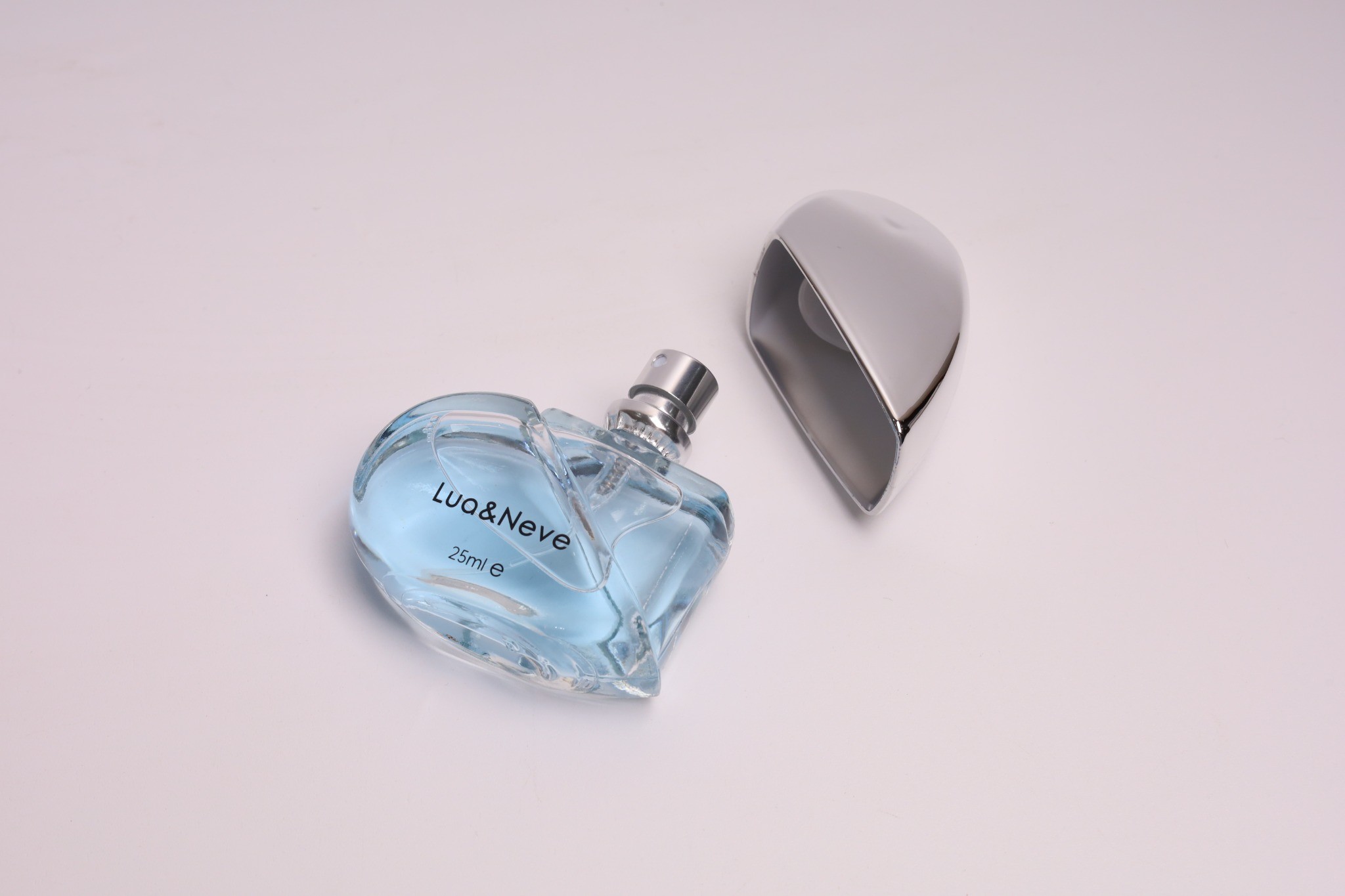 Perfume Lua&Neve Coração Tom Azul 25ml | Fragrância Fresca do Oceano, Encontre a Atmosfera Livre