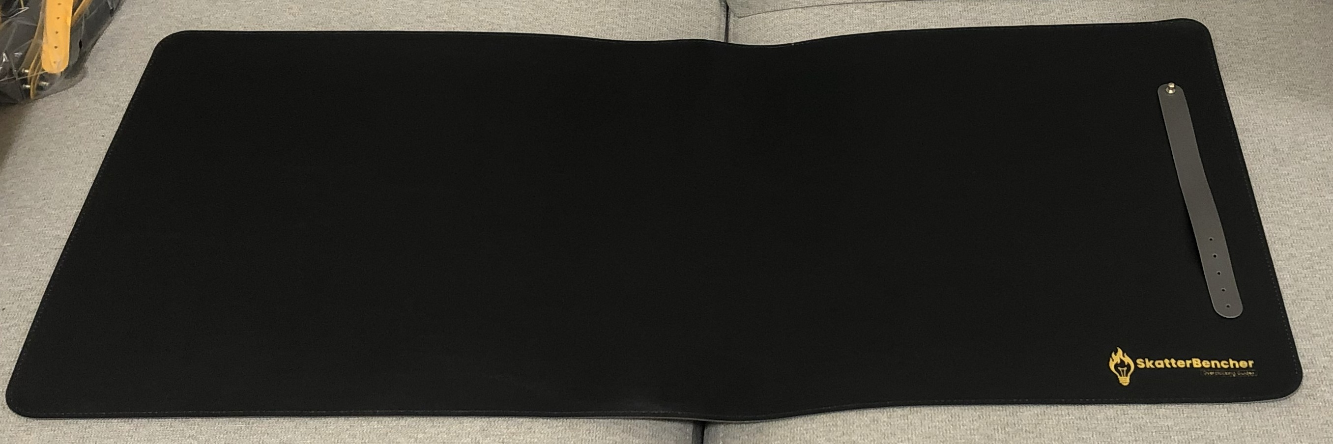 SkatterBencher Leather Desk Pad