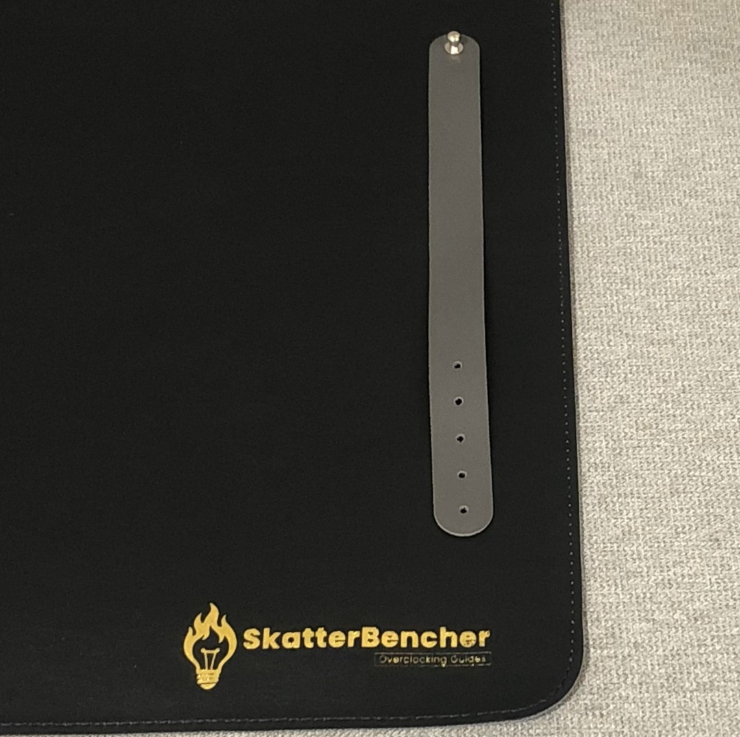 SkatterBencher Leather Desk Pad
