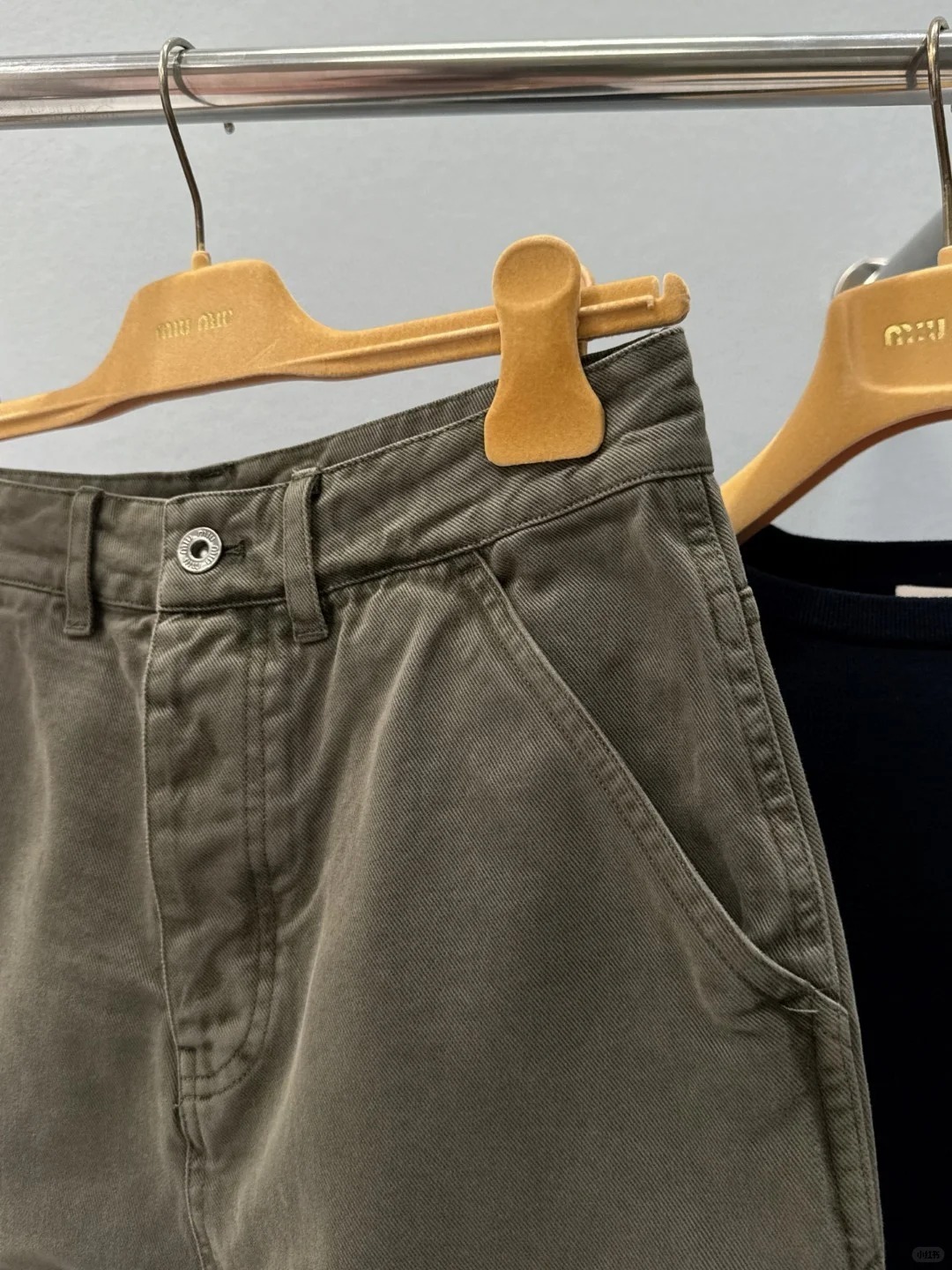 MIU Straight Leg Work Pants