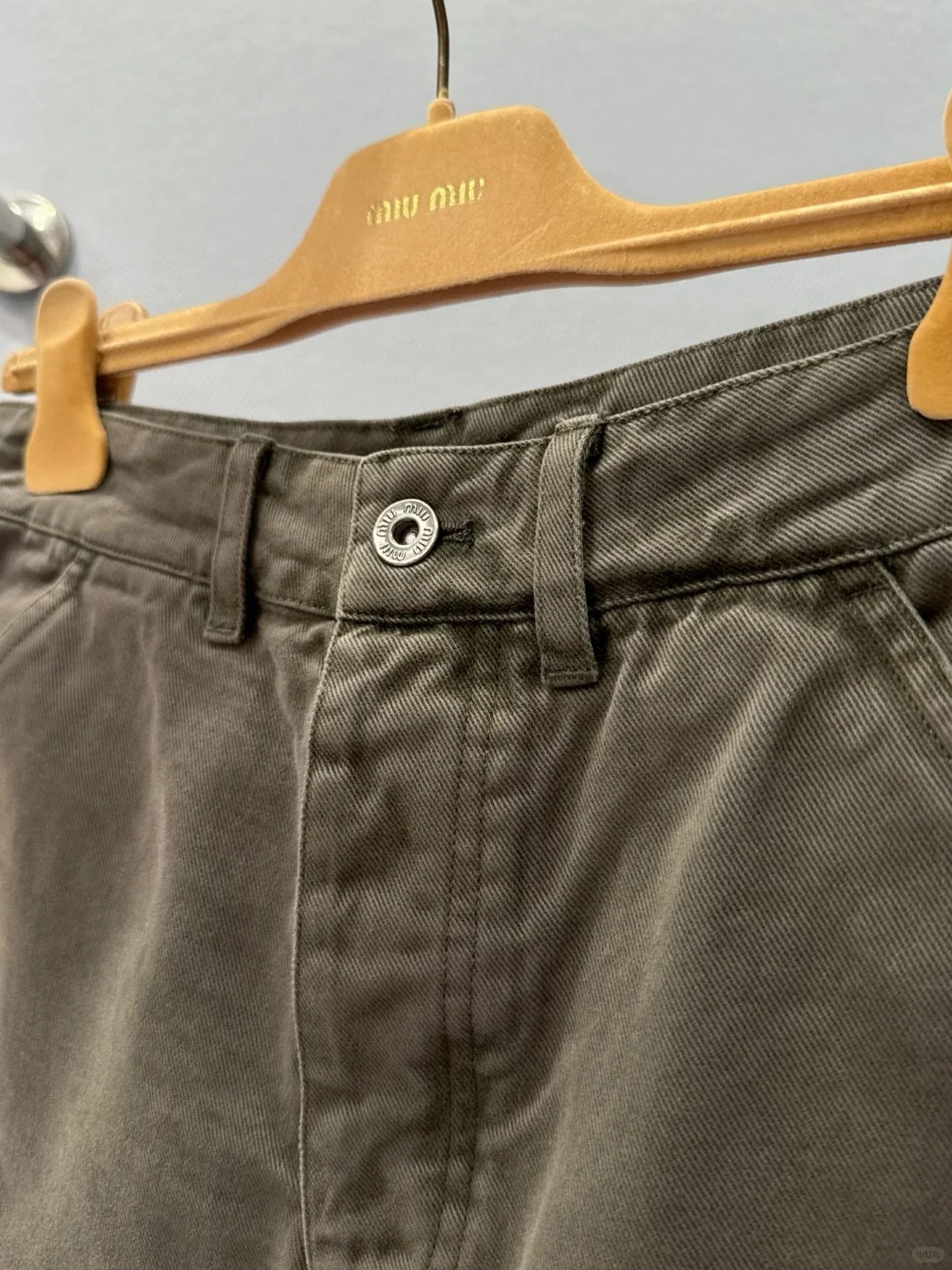 MIU Straight Leg Work Pants