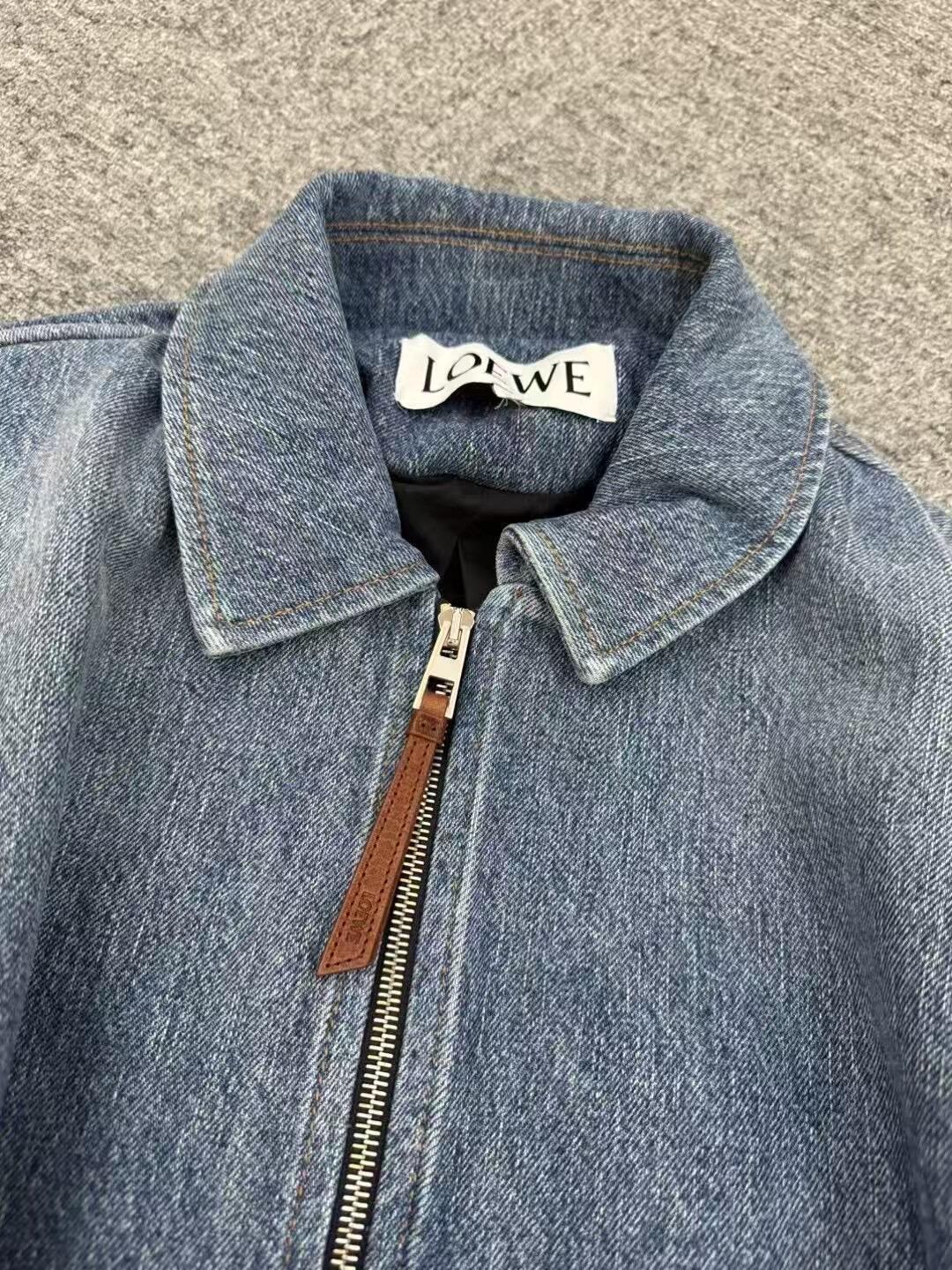 3 LOE Frayed Denim Jacket