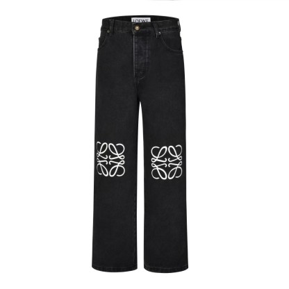 6 LOE knee logo jeans