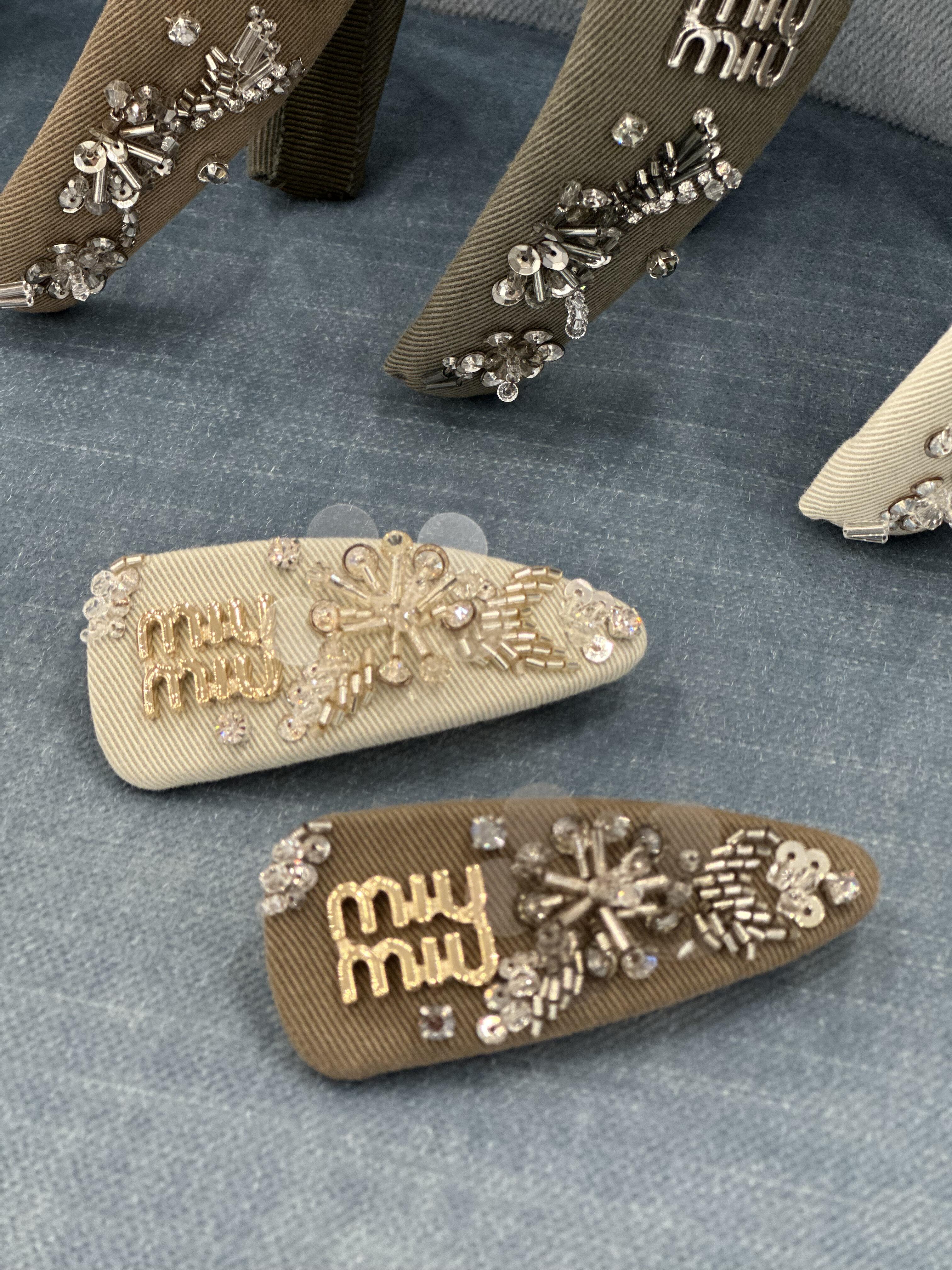 Miu Beaded and Beaded Hair Accessories