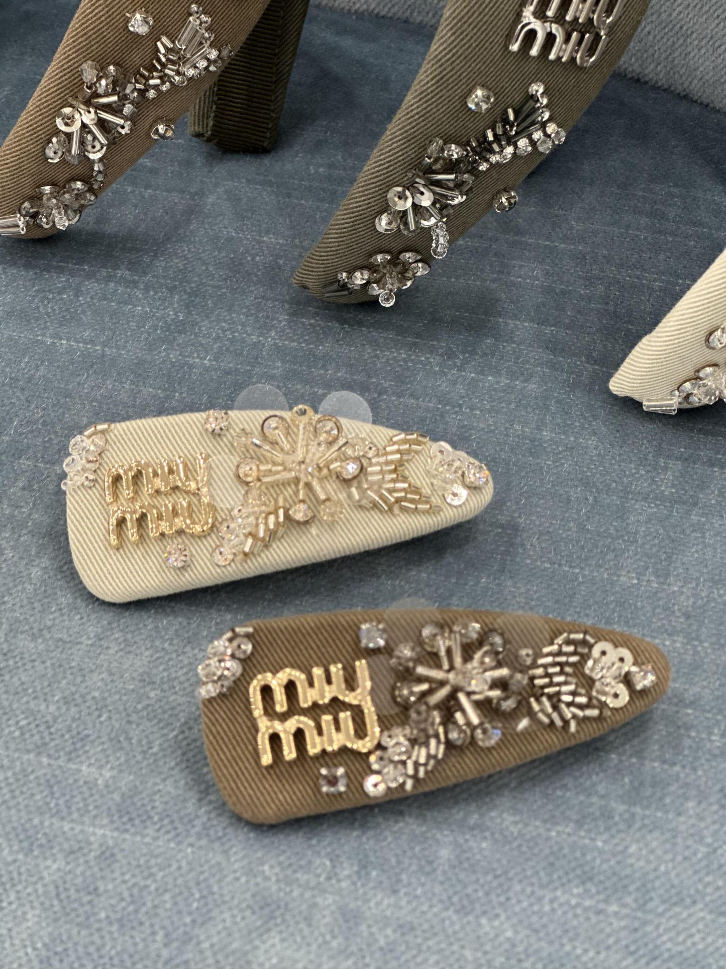 Miu Beaded and Beaded Hair Accessories