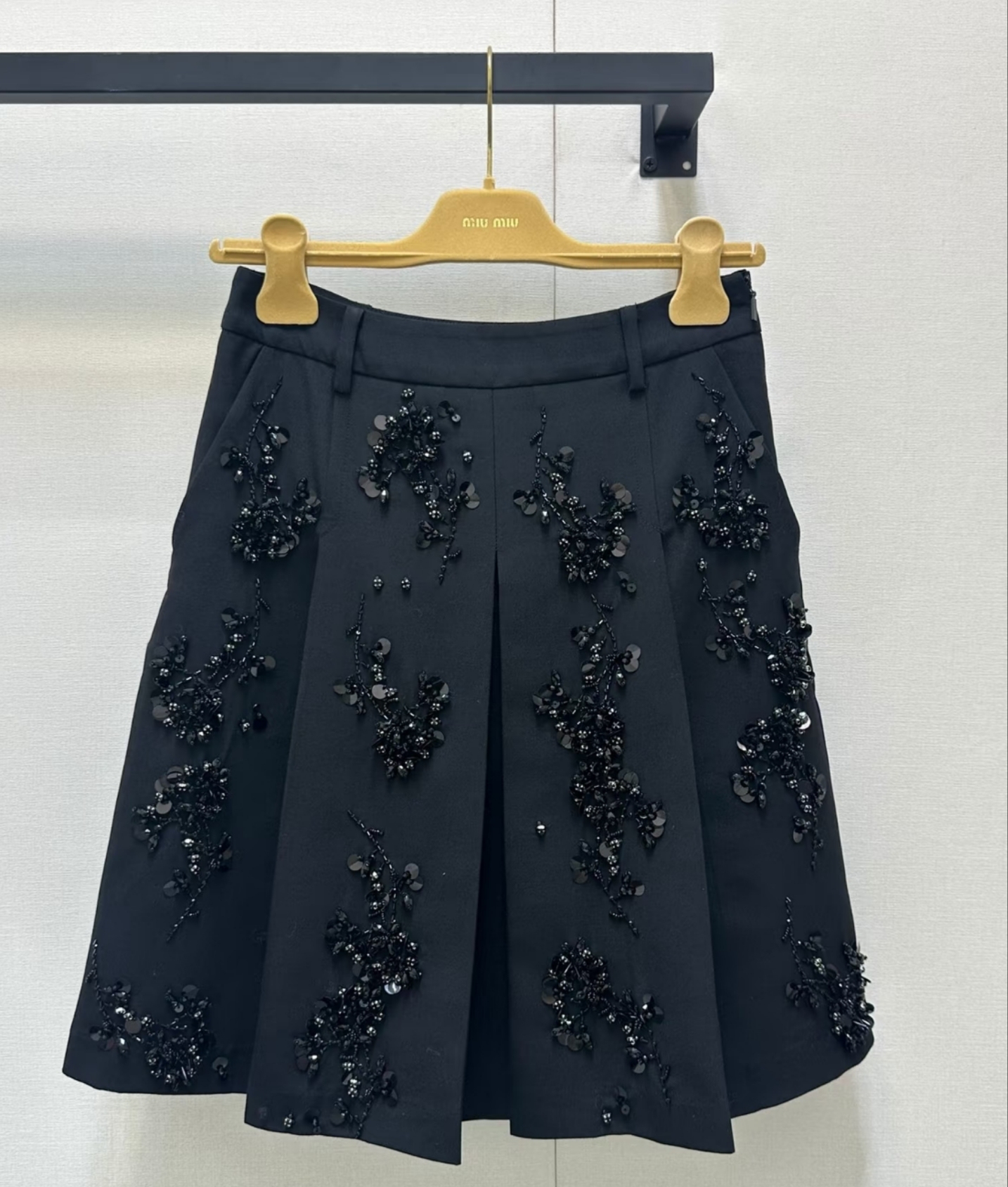 Miu beaded skirt