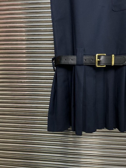 Miu Gold Label Embroidered Work Dress