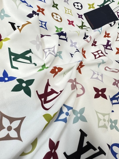 Louis Vuit25SS Tri-colour Chain Simple Design Short Sleeve