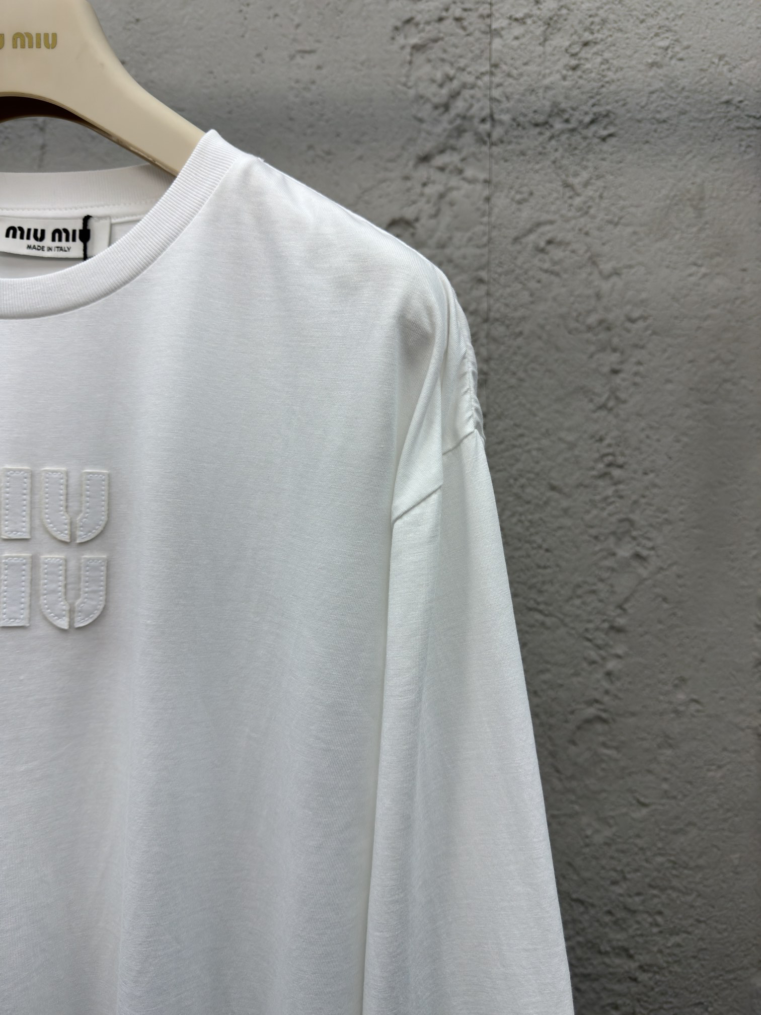 MIU Embroidery Patch Long Sleeve