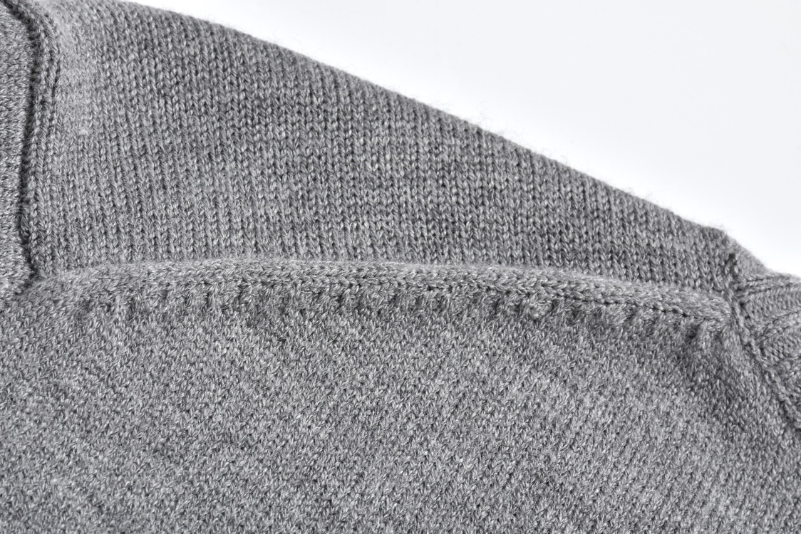 MIU Monogrammed Cashmere Cardigan