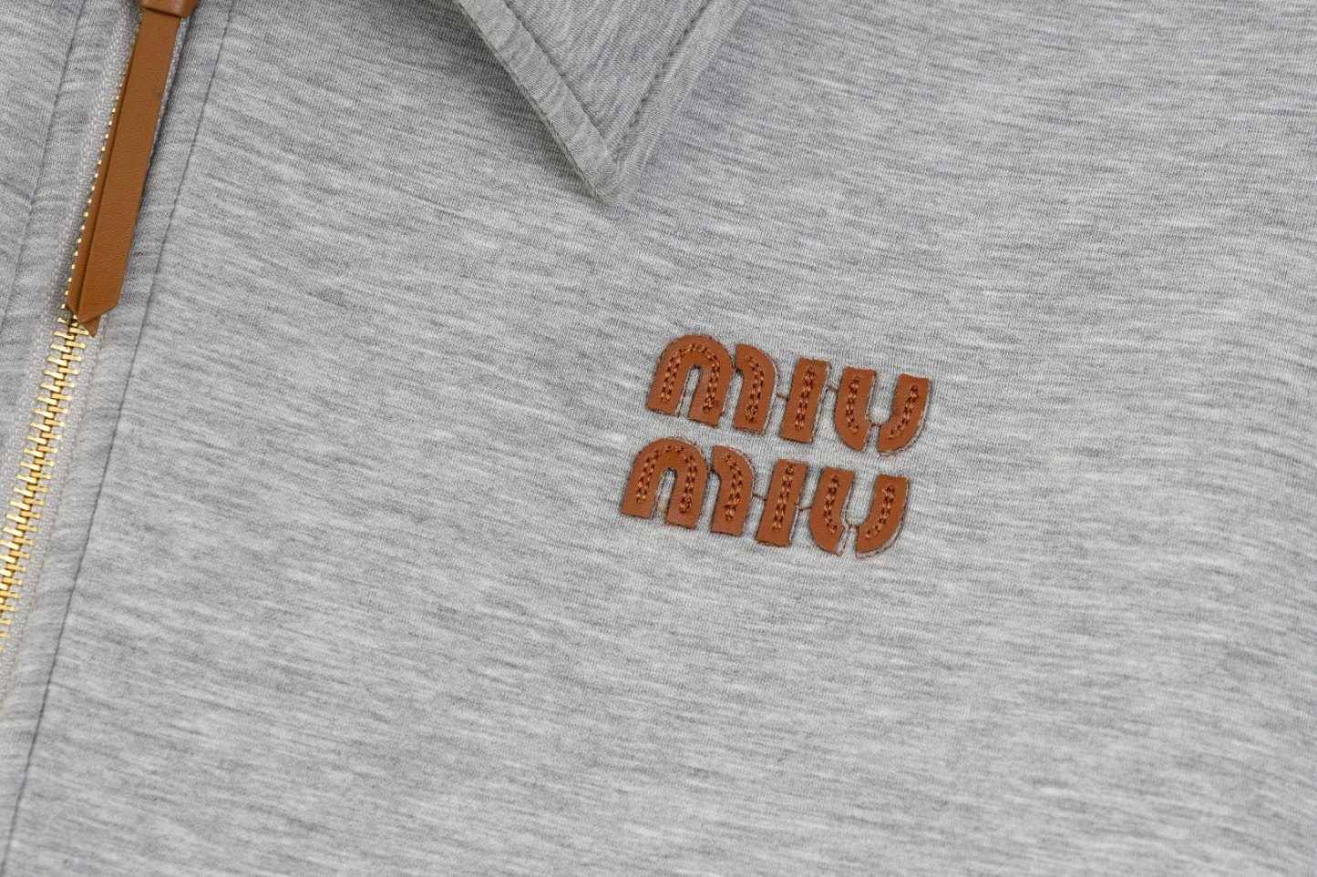 MIU Grey Space Cotton Jacket