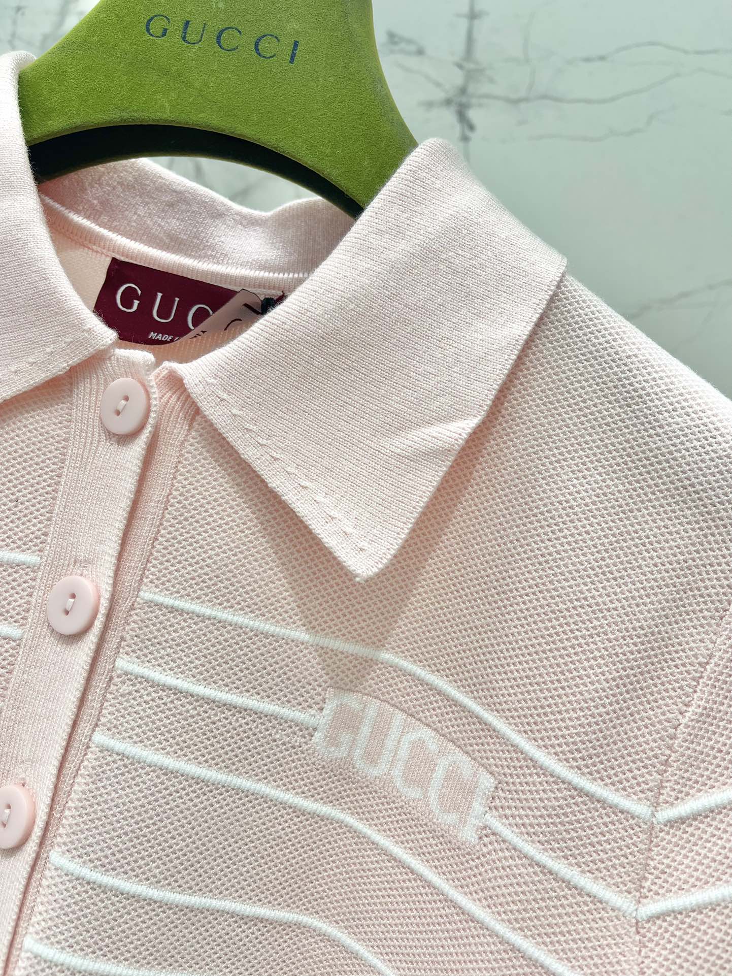 GG Embellished Appliqued Fabric Dress