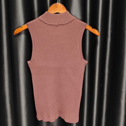 MIU Curry Knit Vest