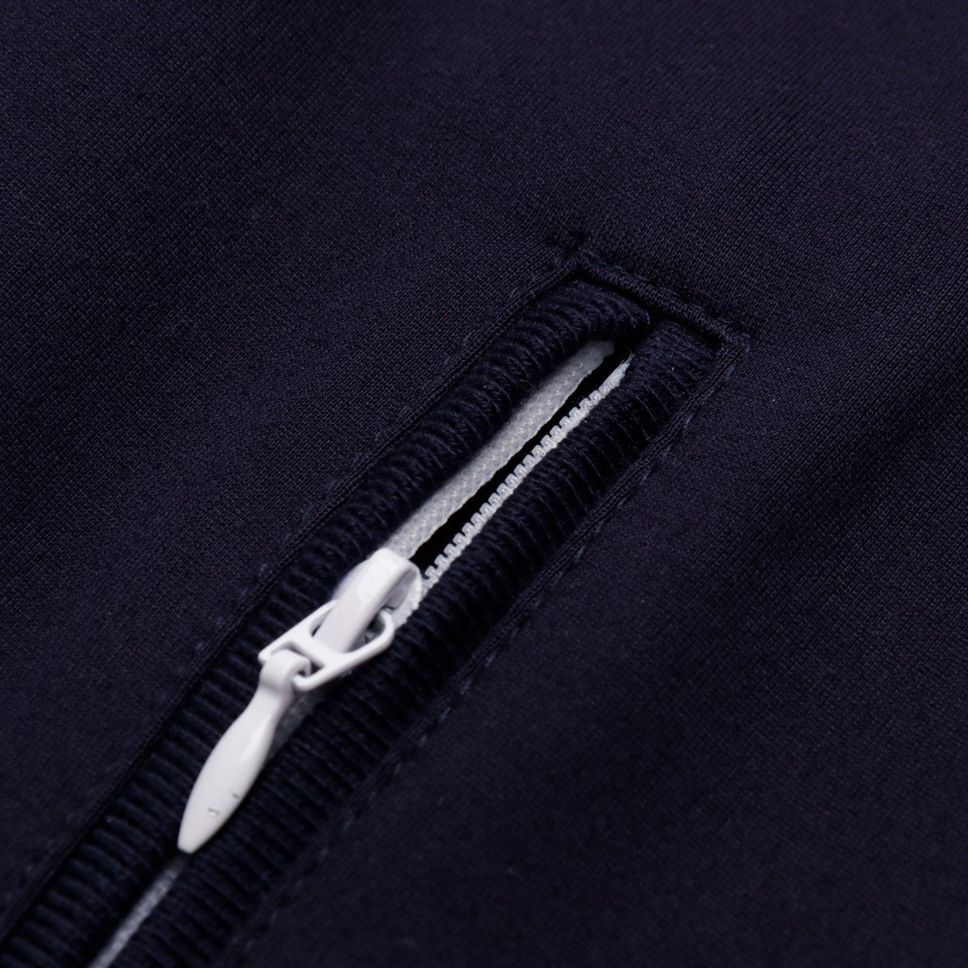 Miu Nylon Fleece Stand-Up Jacket Coat