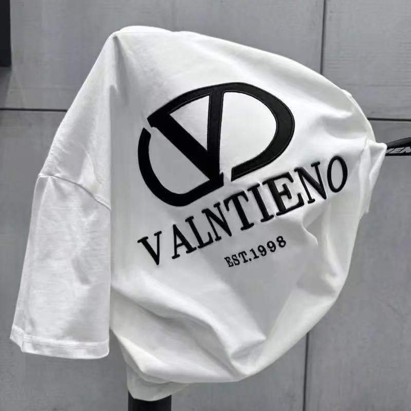 Round neck casual loose short sleeve