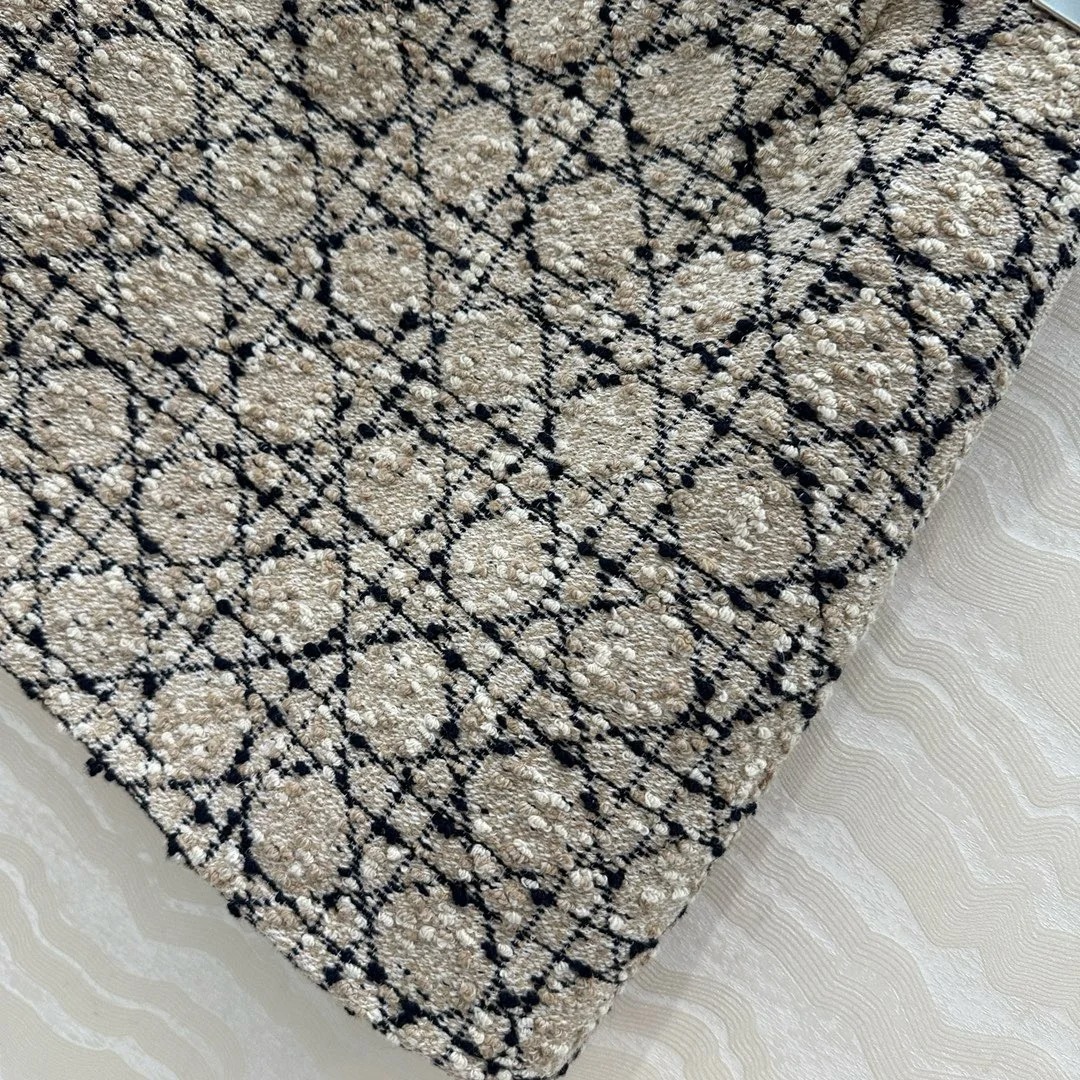 DIO Knitted Rattan Plaid Temperament Half-body Skirt