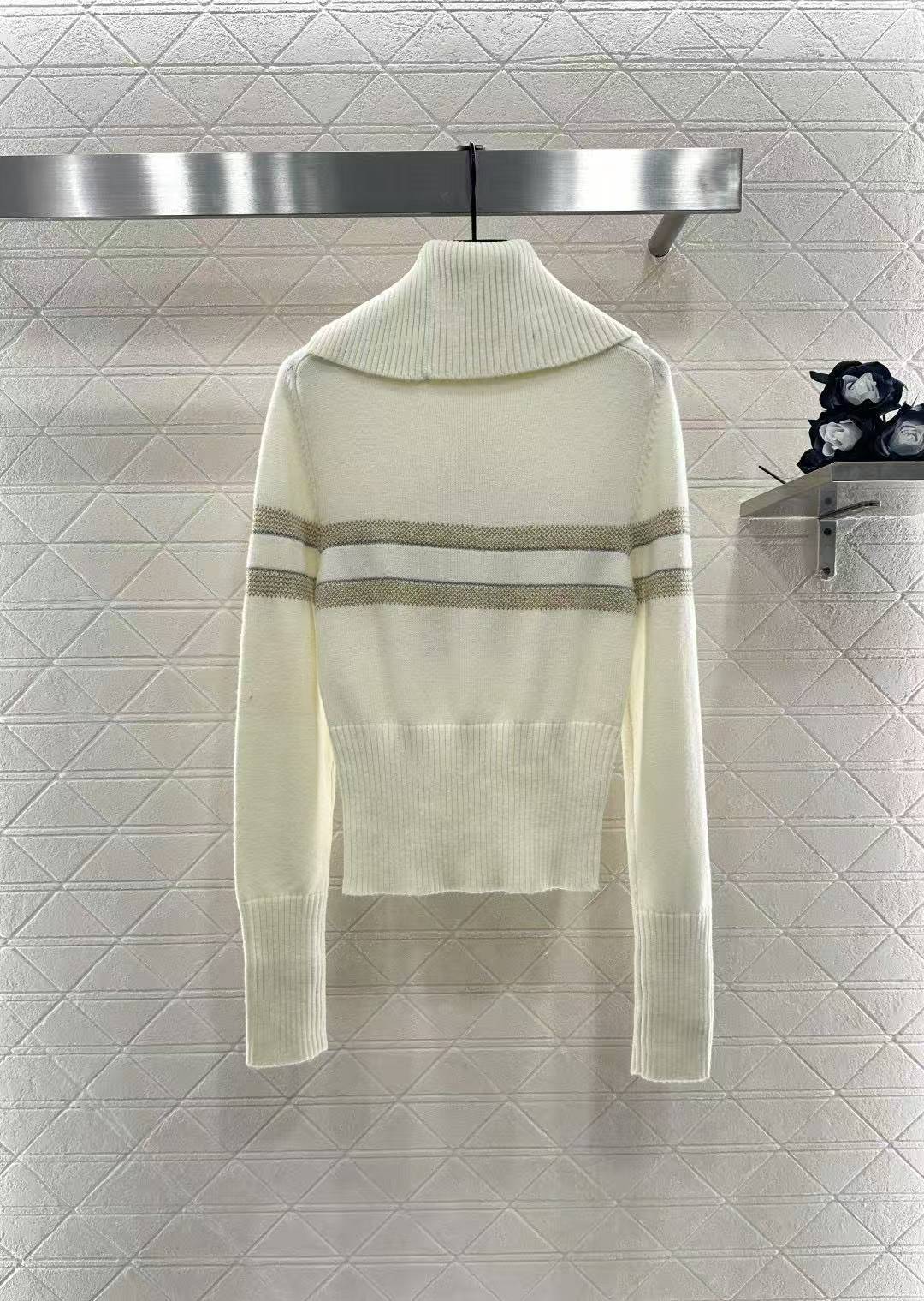 DD 26SS  Turtleneck knitted pullover sweater