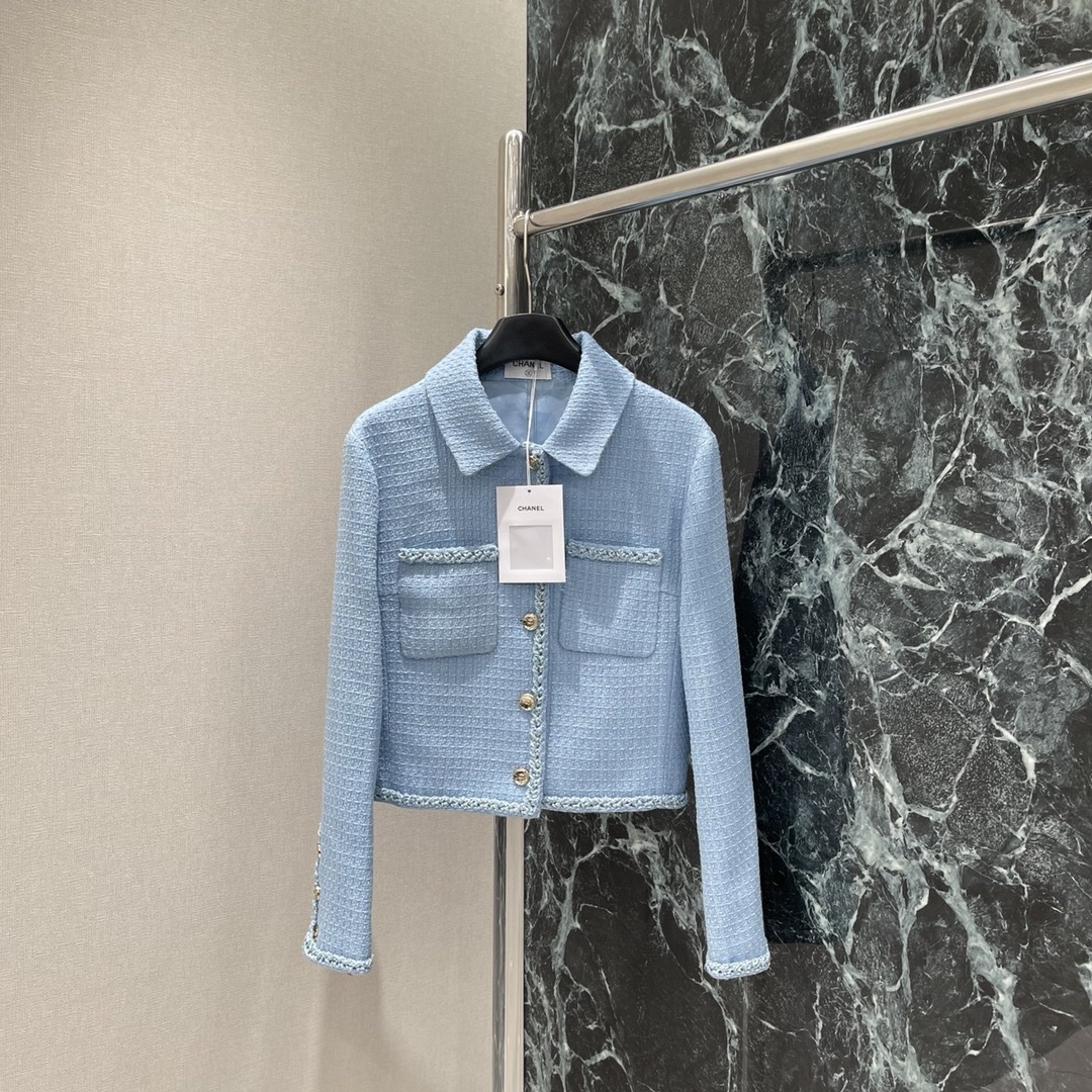 CC 25SS Blue woolen jacket